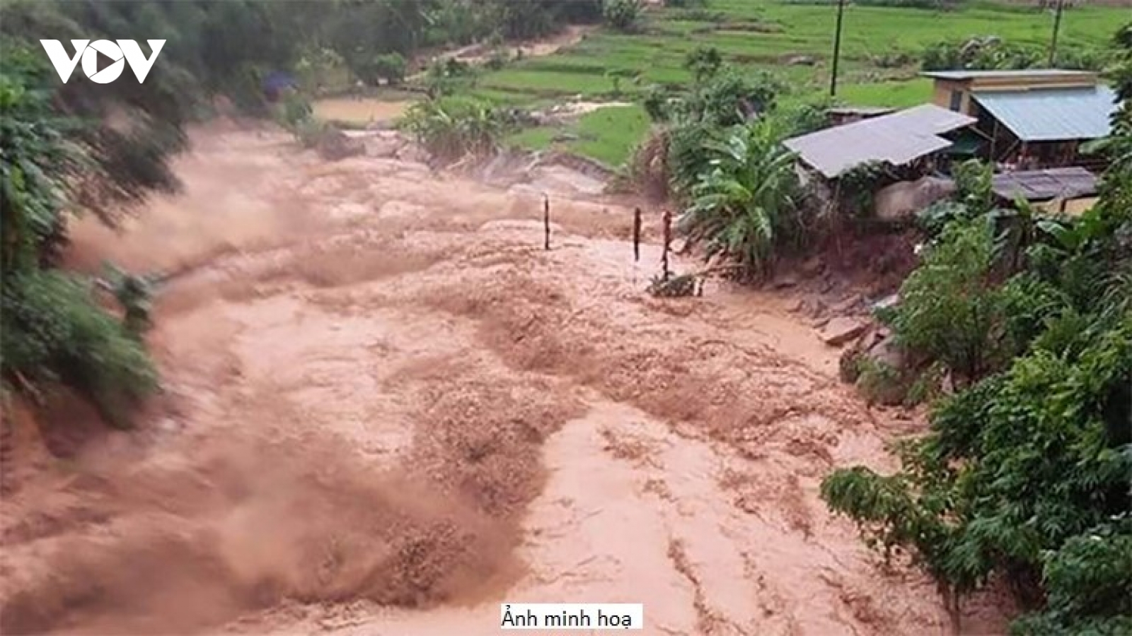 Cảnh báo lũ quét, sạt lở đất khu vực Lào Cai và Hà Giang