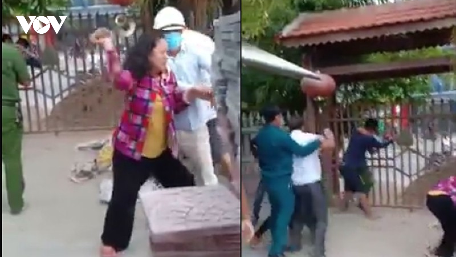 Thi công trái phép còn tấn công người thi hành công vụ tại Đà Nẵng