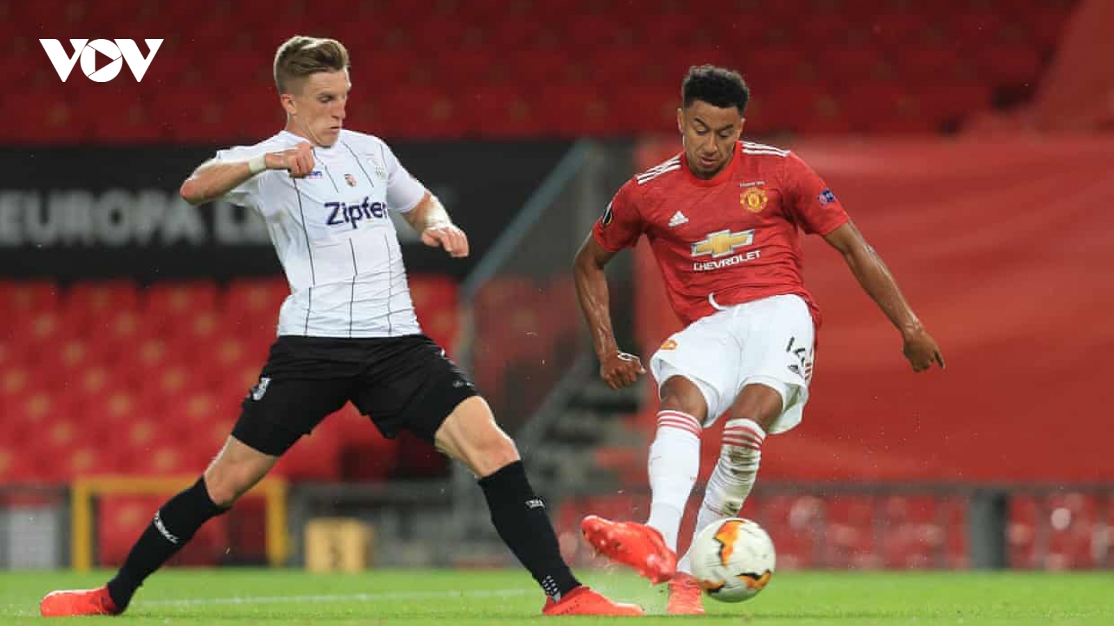 Jesse Lingard nhận danh hiệu “Cầu thủ xuất sắc nhất” trận MU 2-1 LASK