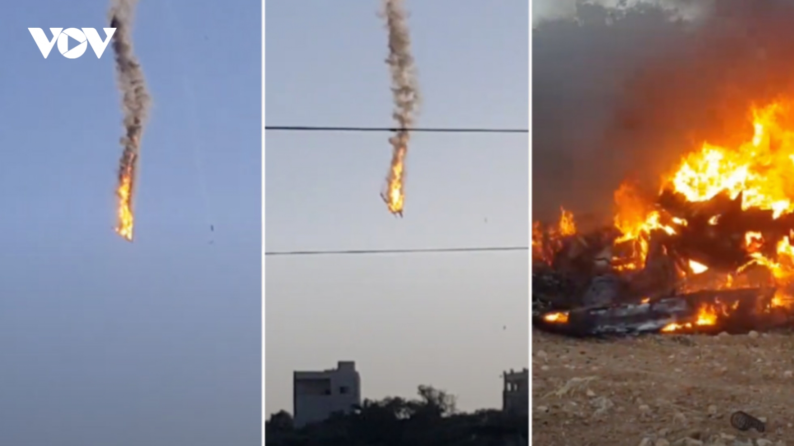 Military Times: Hai UAV Mỹ rơi và bốc cháy ở Syria