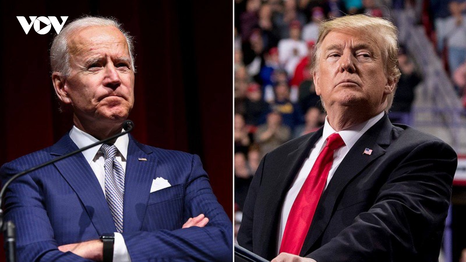 Bầu cử Mỹ: Ông Biden dẫn trước ông Trump ở 6 bang chiến địa