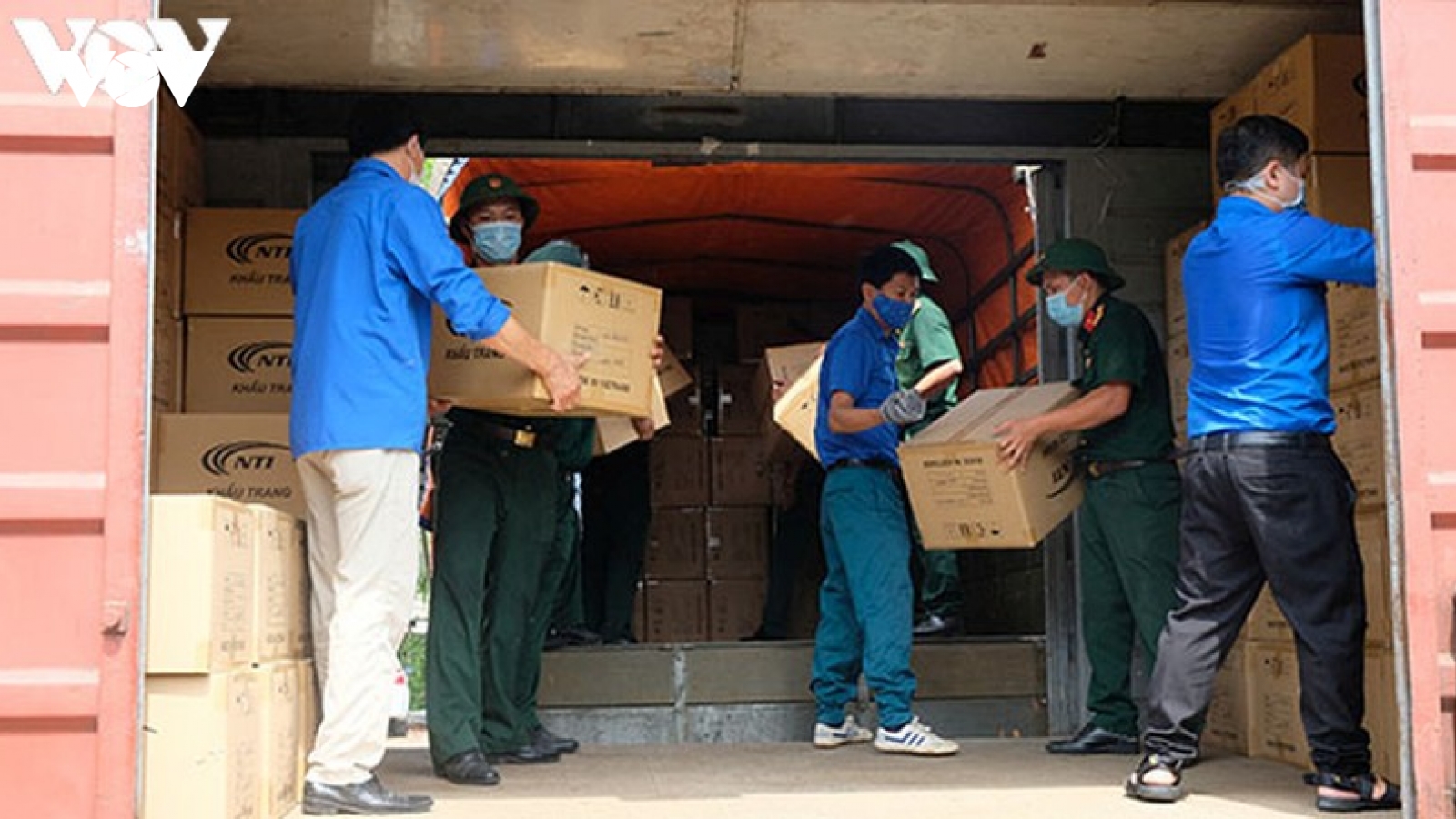 Đà Nẵng tiếp nhận 80 tấn vật tư Bộ Y tế gửi hỗ trợ chống Covid-19