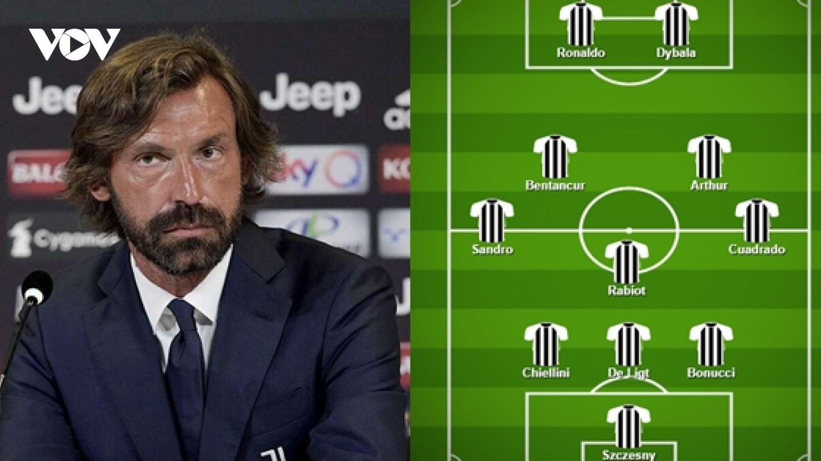 Dự đoán đội hình tối ưu của Juventus dưới thời HLV Andrea Pirlo