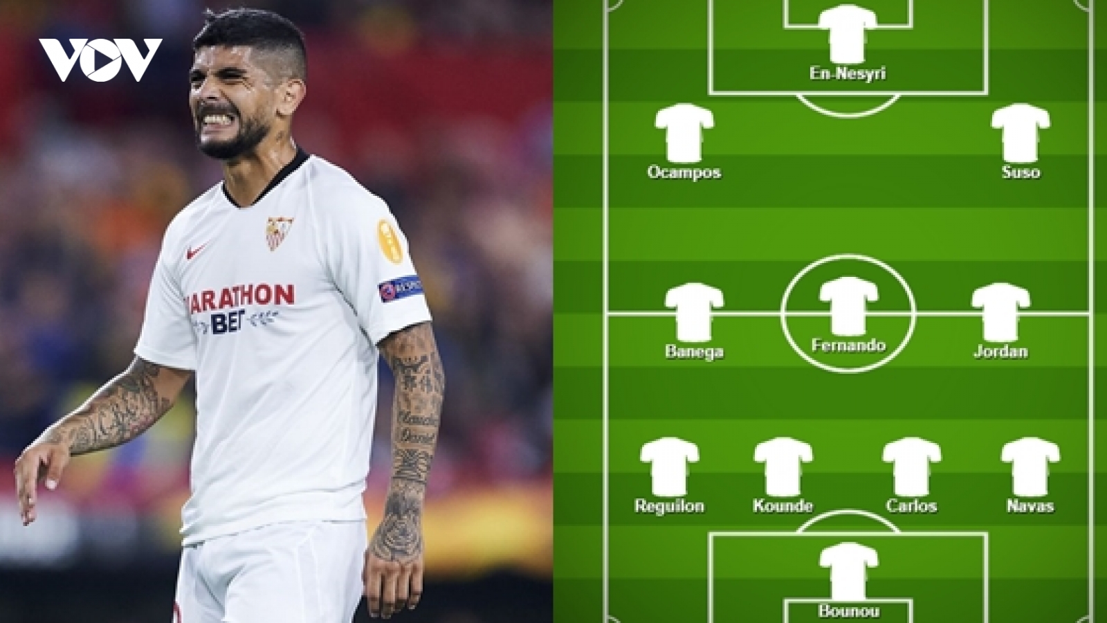 Đội hình dự kiến của Sevilla trước Inter Milan: Hung thần của MU ngồi dự bị?