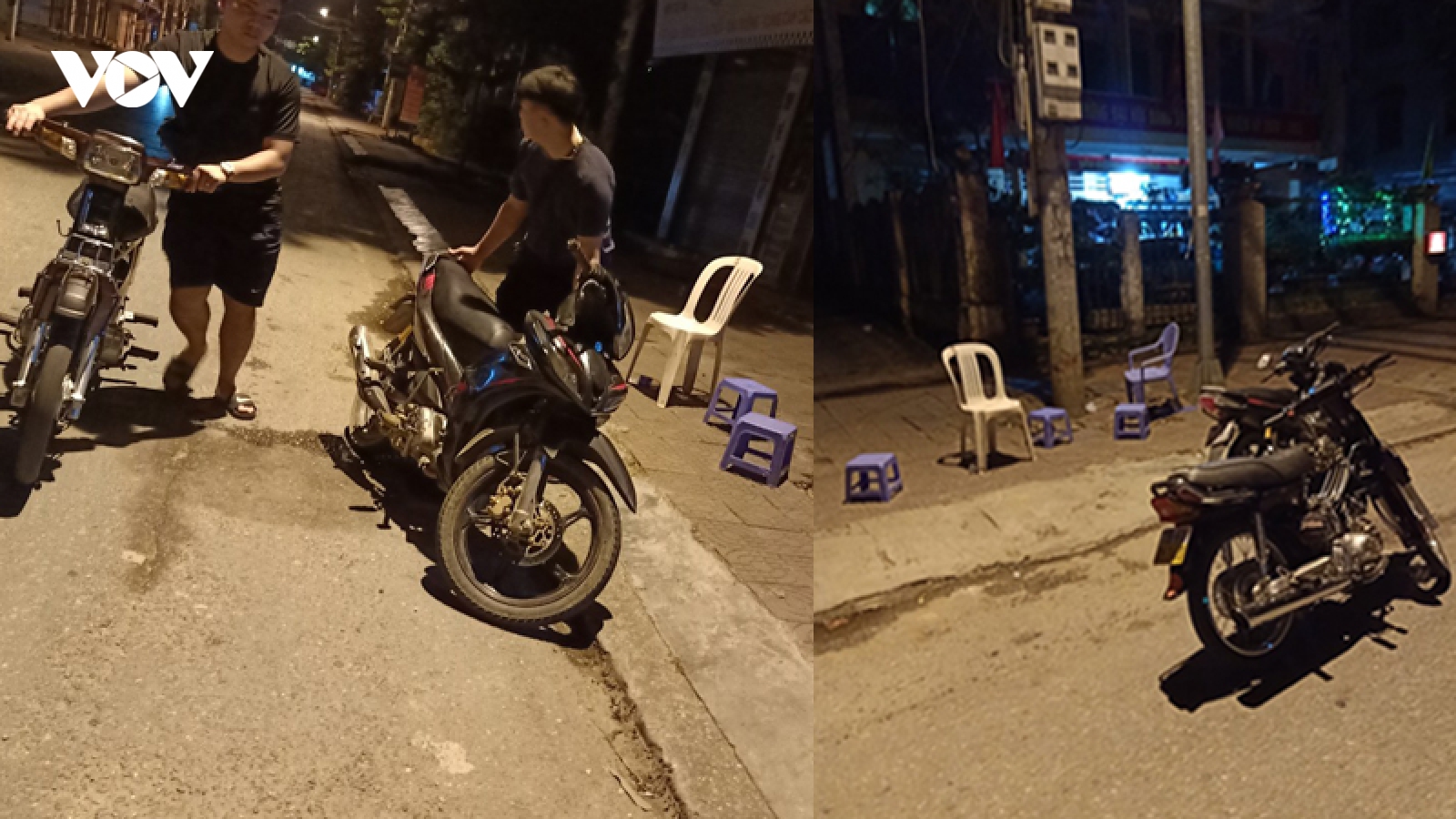 Nóng 24h: Nhóm thanh niên gây rối trước cổng công an phường
