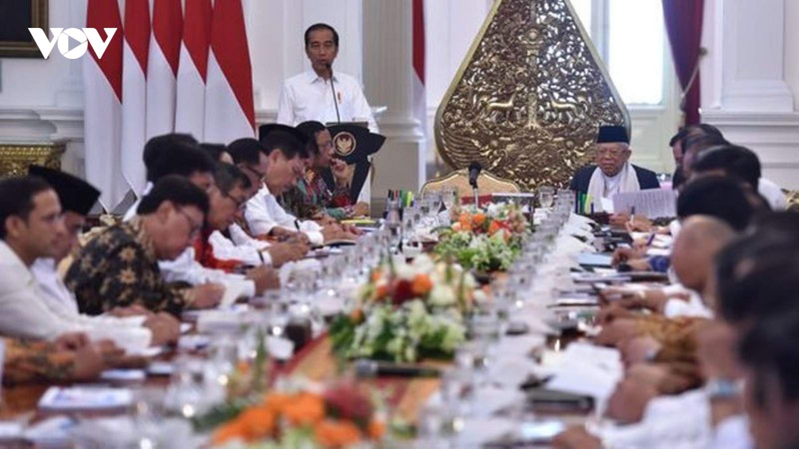 Tổng thống Indonesia yêu cầu các bộ trưởng không phát ngôn tùy tiện về Covid-19