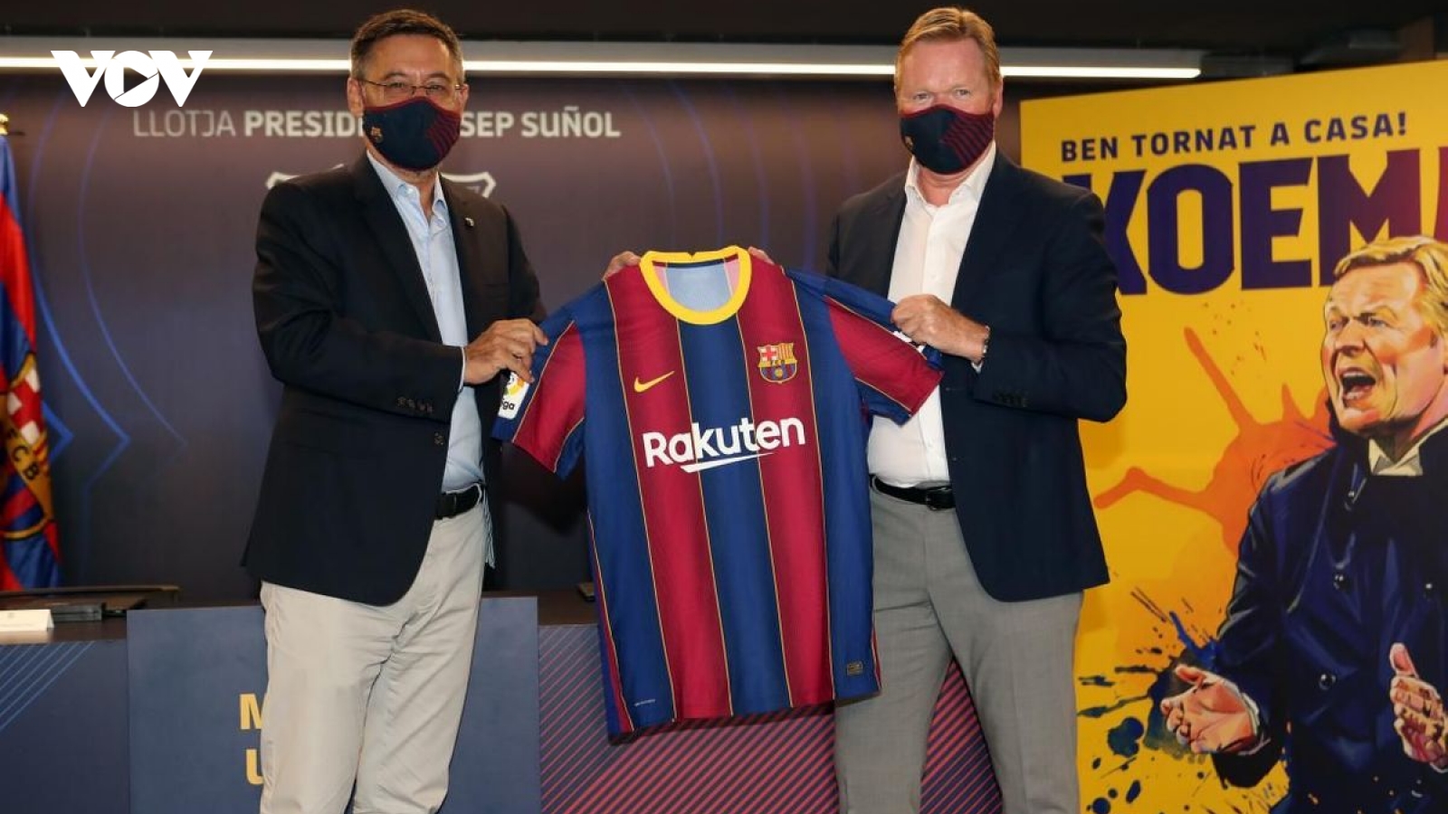 HLV Ronald Koeman nói gì trong ngày ra mắt Barca?