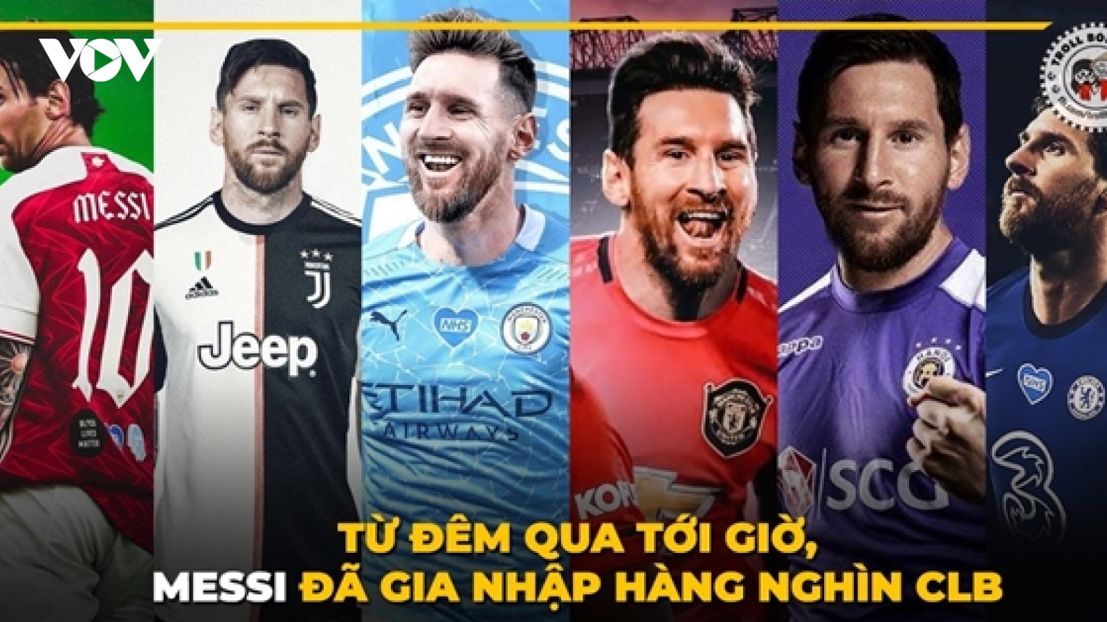 Biếm họa 24h: Các CLB V-League cũng tham gia cuộc đua giành chữ ký Lionel Messi