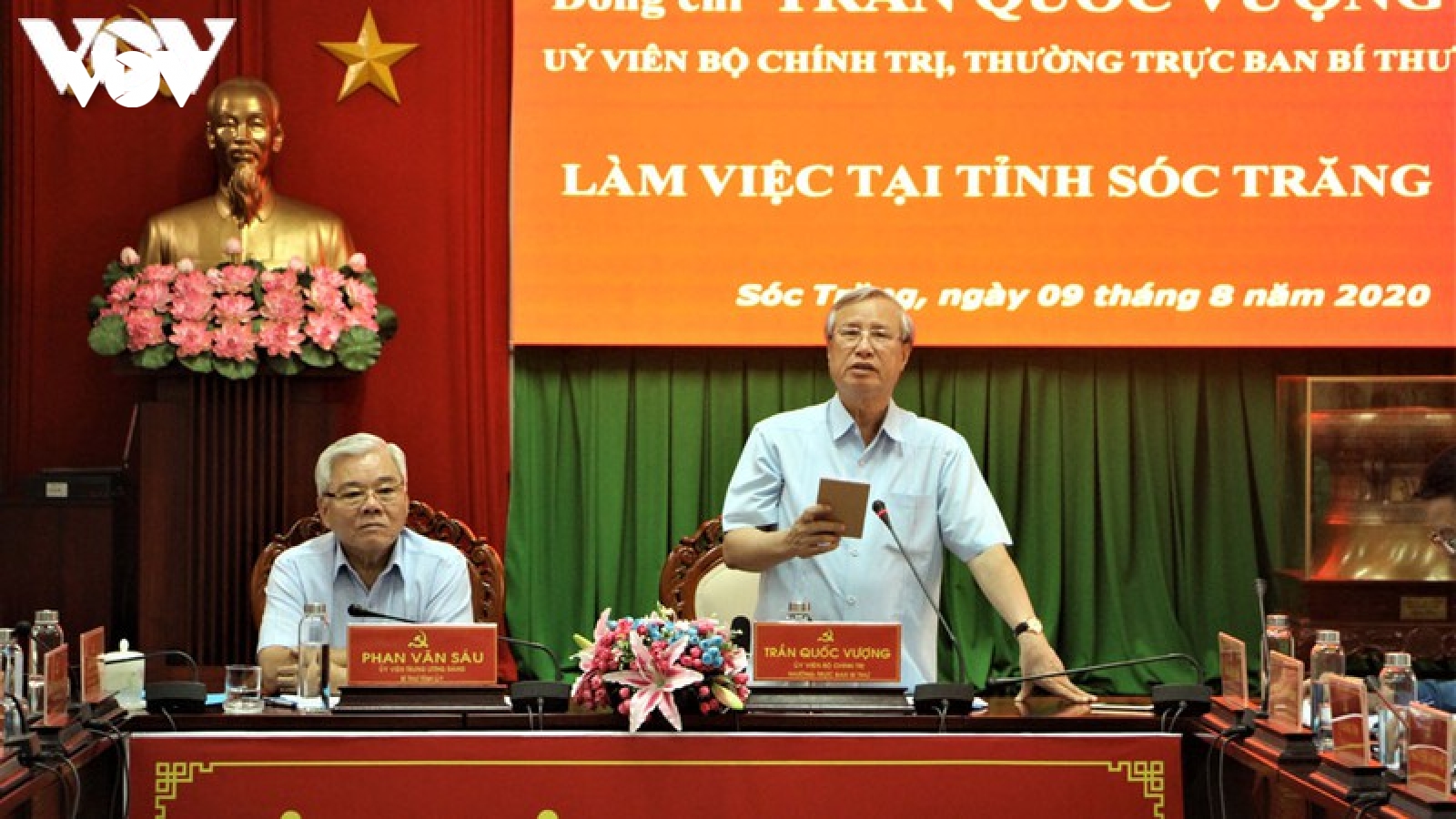 Ông Trần Quốc Vượng: Sóc Trăng cần làm tốt công tác chuẩn bị Đại hội cấp tỉnh