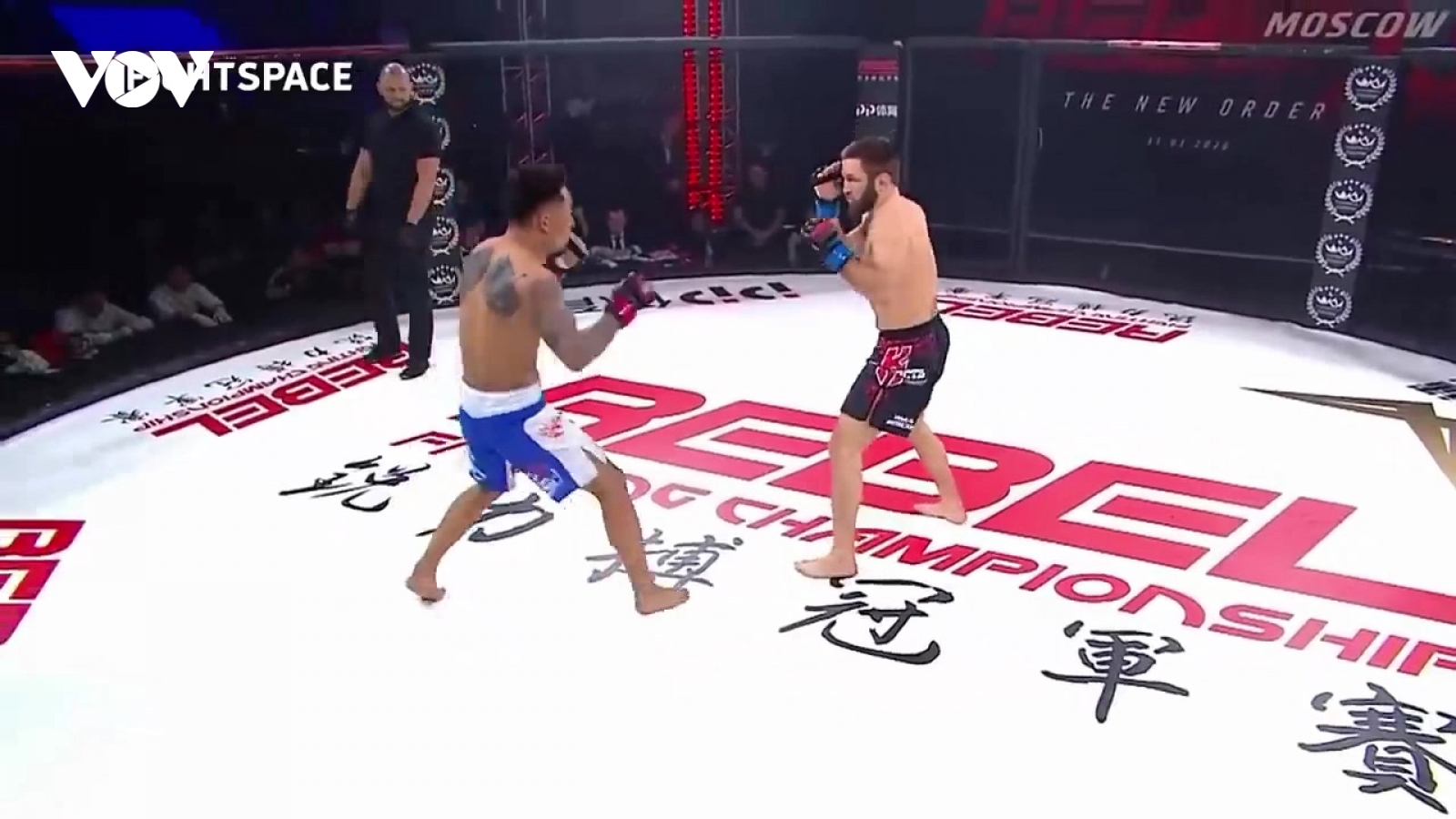 VIDEO: Quay lưng ra đòn không cần nhìn, võ sĩ MMA vẫn hạ knock-out đối thủ