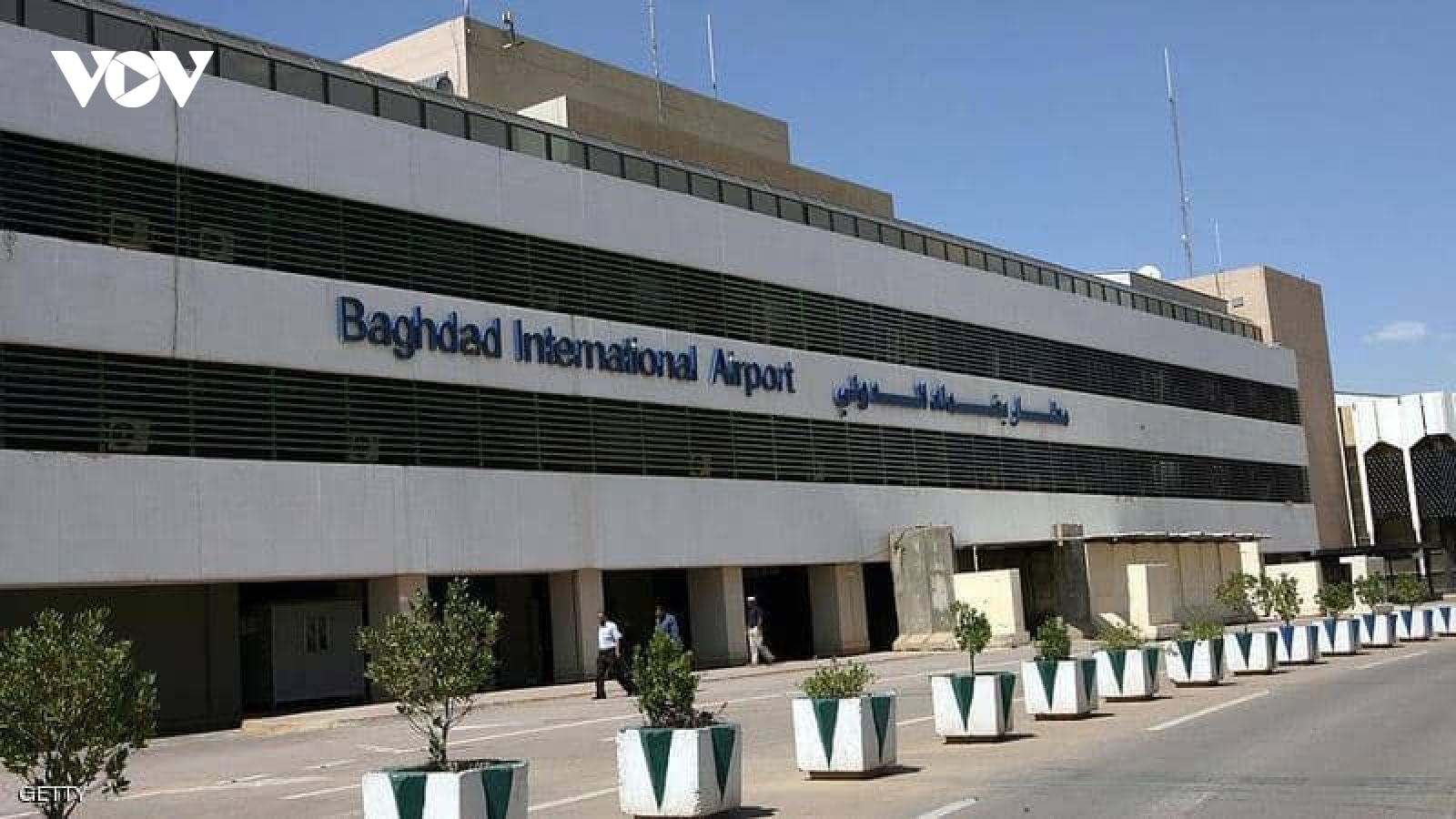 Iraq rocket rơi gần sân bay Baghdad