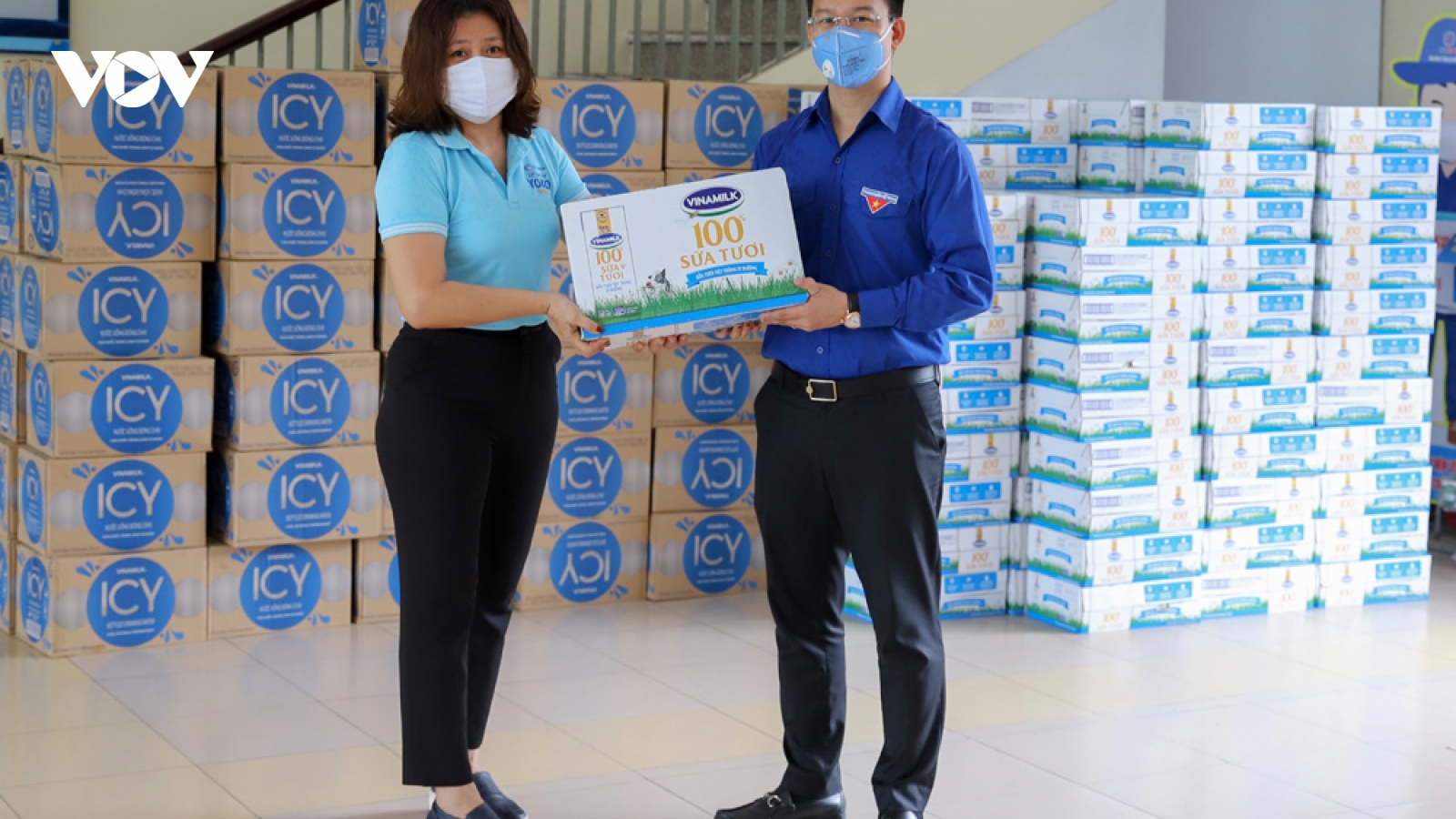 Vinamilk đồng hành cùng “khúc ruột miền Trung” chống dịch Covid-19