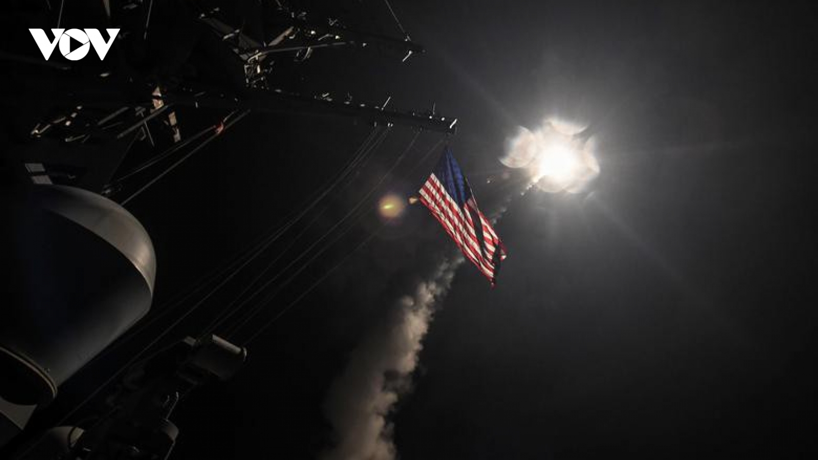 Căn cứ quân sự Mỹ tại Syria bị tấn công tên lửa