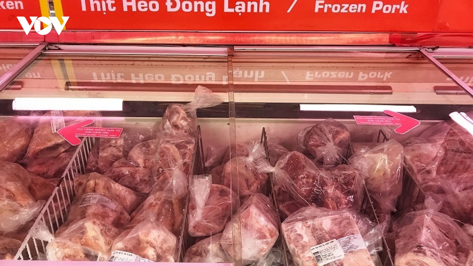 Lượng lớn thịt lợn ngoại nhập về Việt Nam trong 7 tháng qua