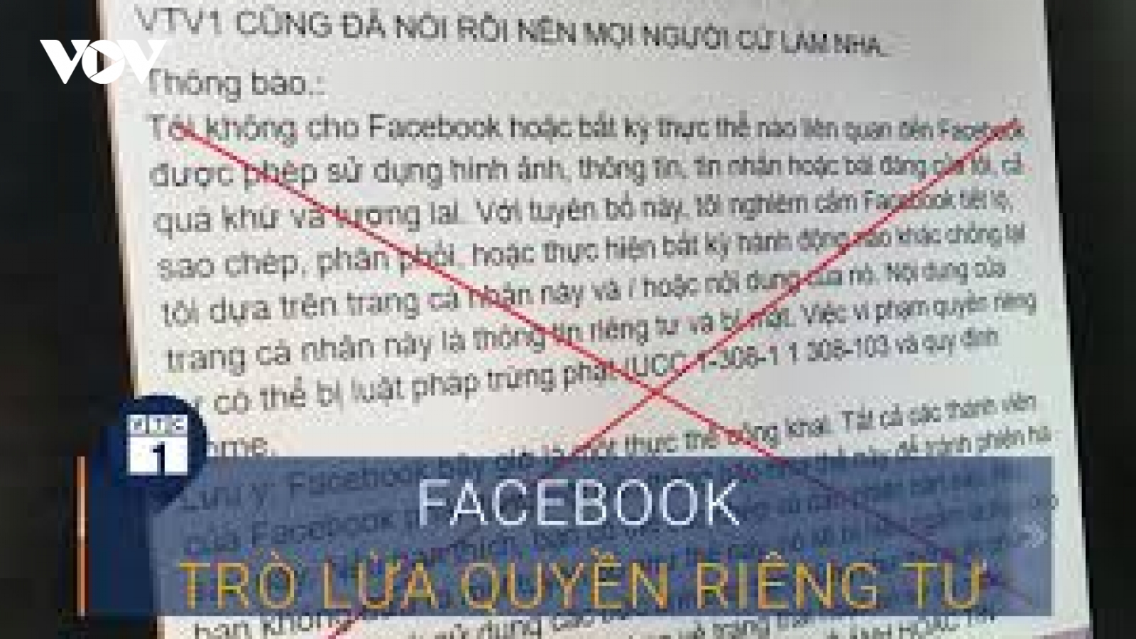 Bài đăng quyền riêng tư Facebook: "Cú lừa" của tin tặc