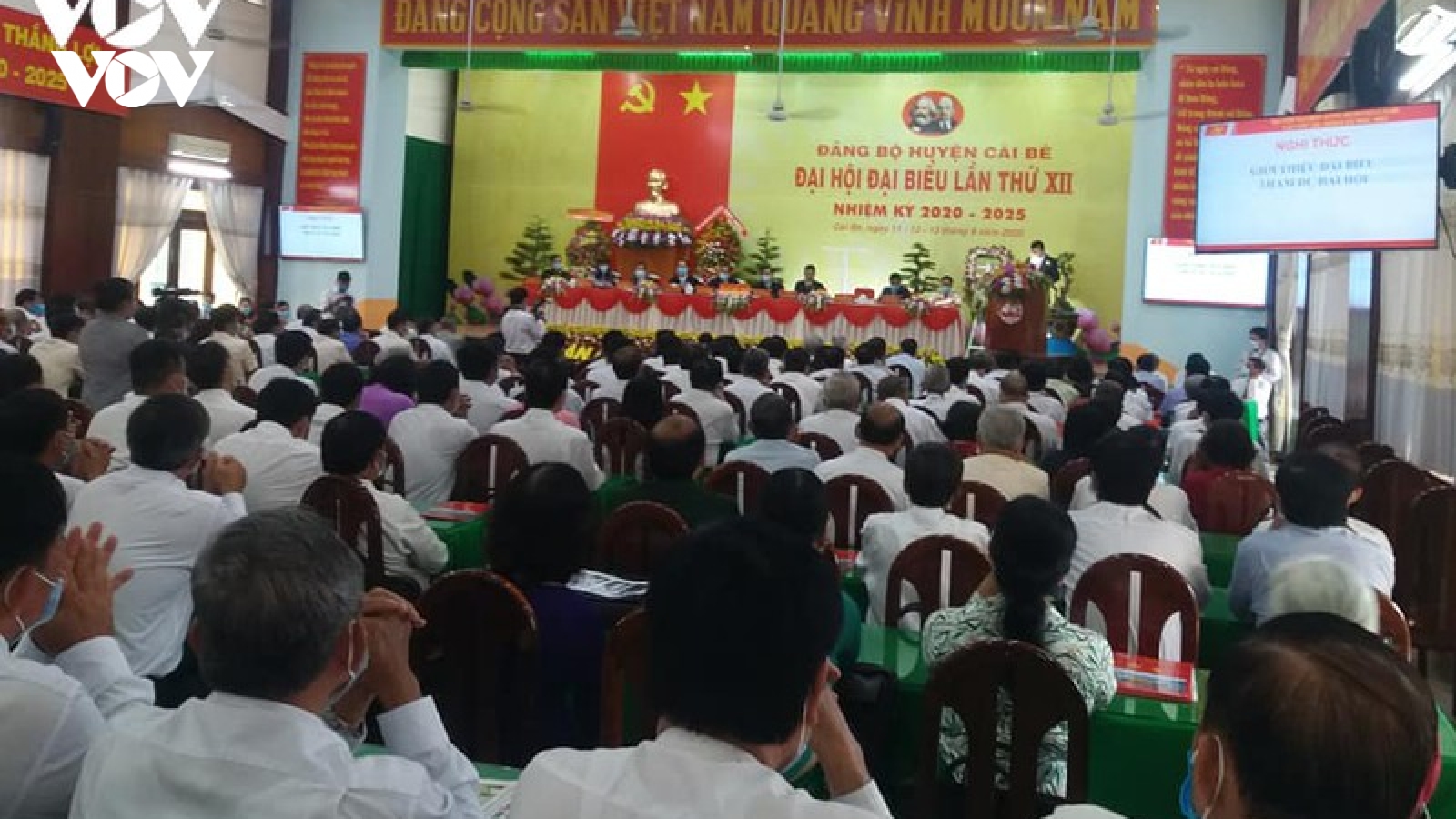 Ông Trần Thanh Nguyên tái đắc cử Bí thư Đảng ủy huyện Cái Bè, Tiền Giang