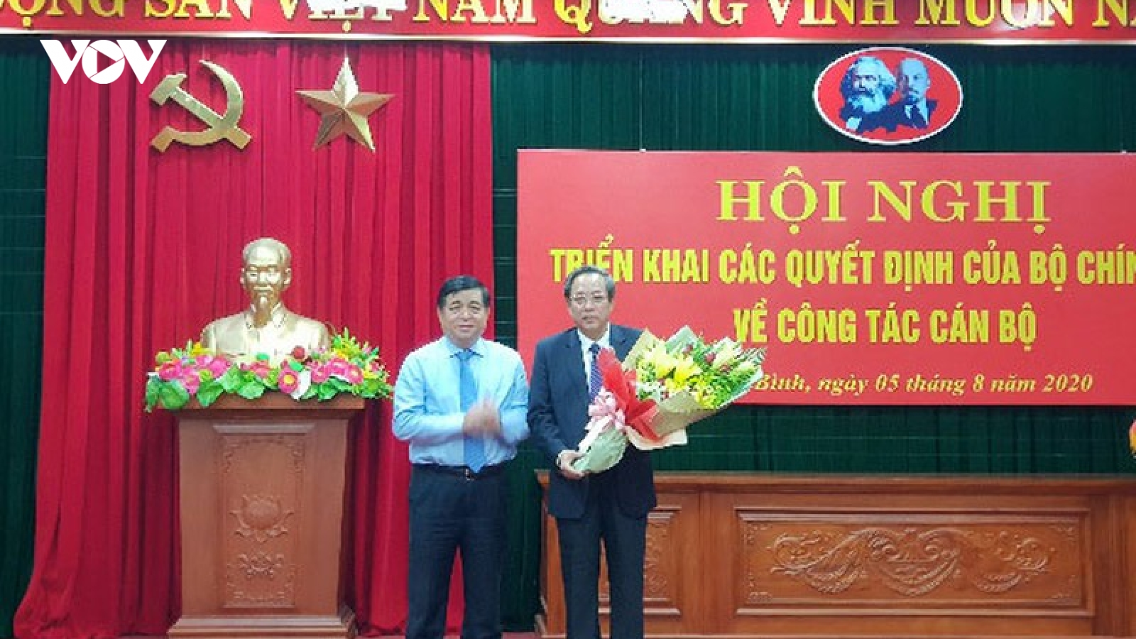 Bí thư Tỉnh ủy Quảng Bình giữ chức Phó Trưởng Ban Tổ chức Trung ương
