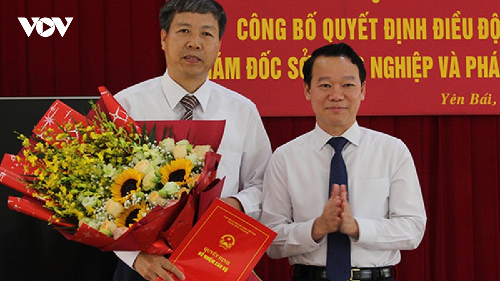 Yên Bái: Phó trưởng Đoàn đại biểu Quốc hội làm Giám đốc Sở NN&PTNT