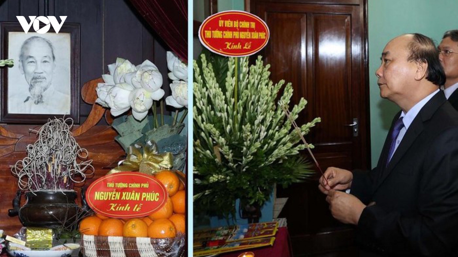 Thủ tướng Nguyễn Xuân Phúc dâng hương tưởng niệm Bác Hồ
