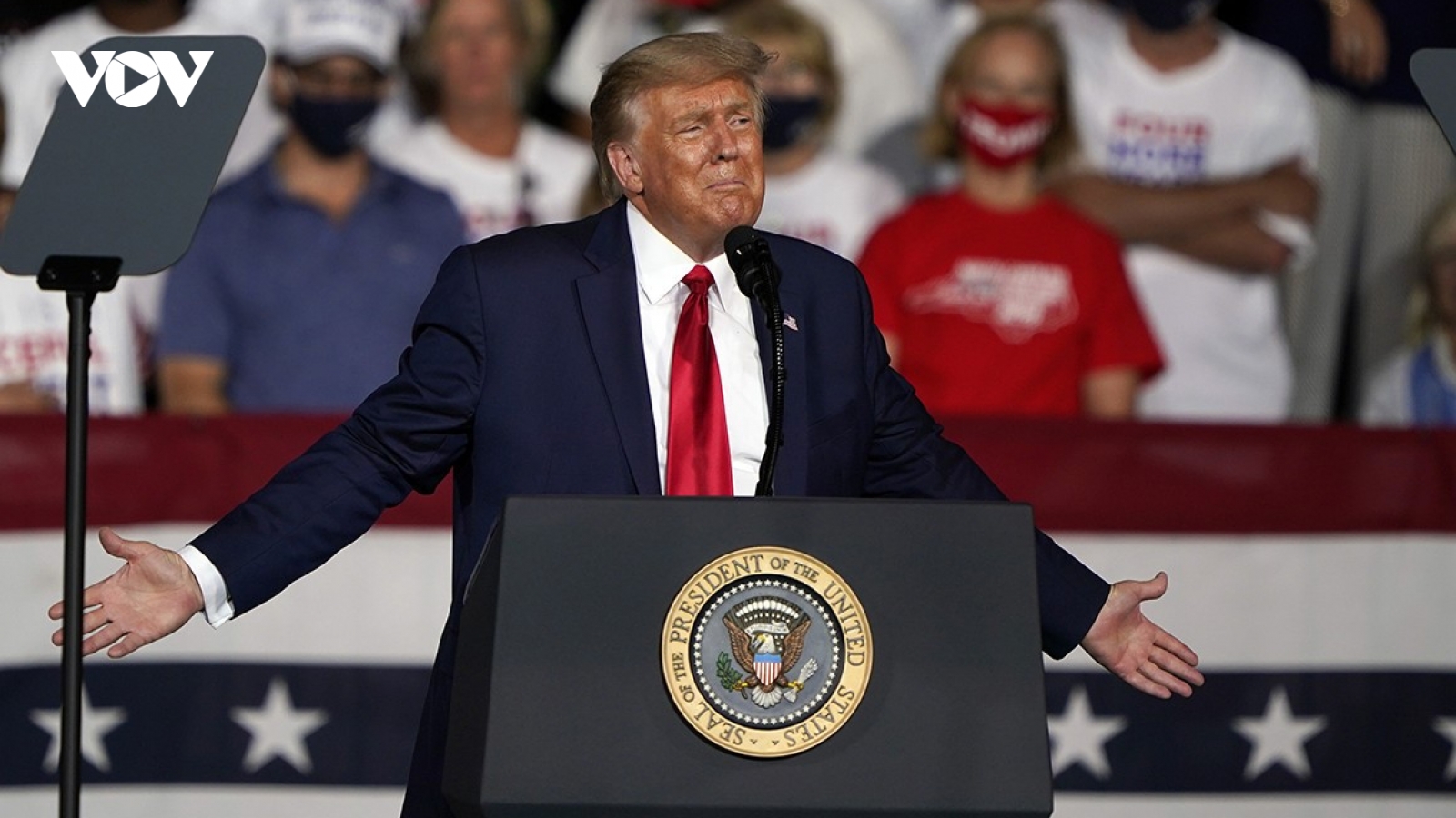 Chiến lược mới liệu có giúp Tổng thống Trump lật ngược thế cờ trong bầu cử Mỹ?