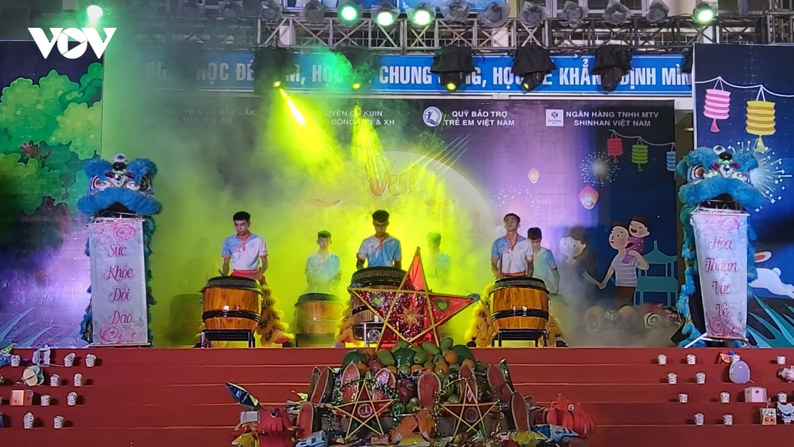 Đắk Lắk mang Trung thu sớm đến với trẻ em nghèo