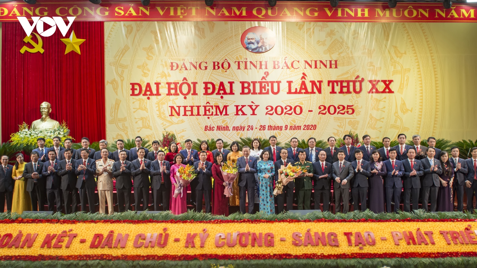 Toàn cảnh Đại hội Đảng bộ tỉnh Bắc Ninh lần thứ XX