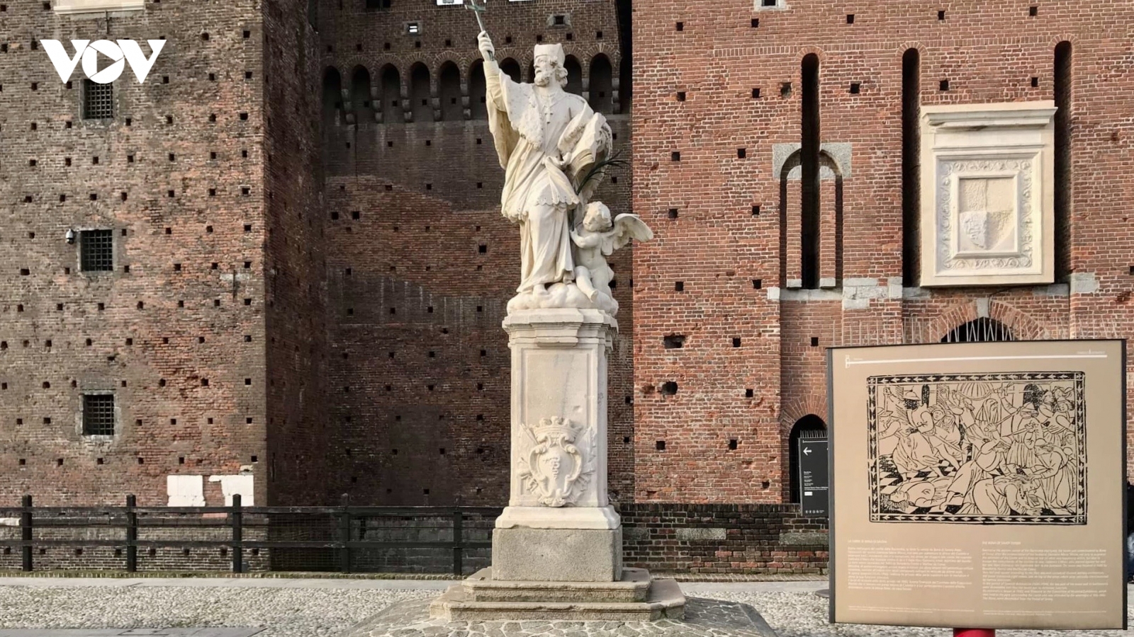Lâu đài Castello Sforzesco – nơi lưu giữ lịch sử của Milan