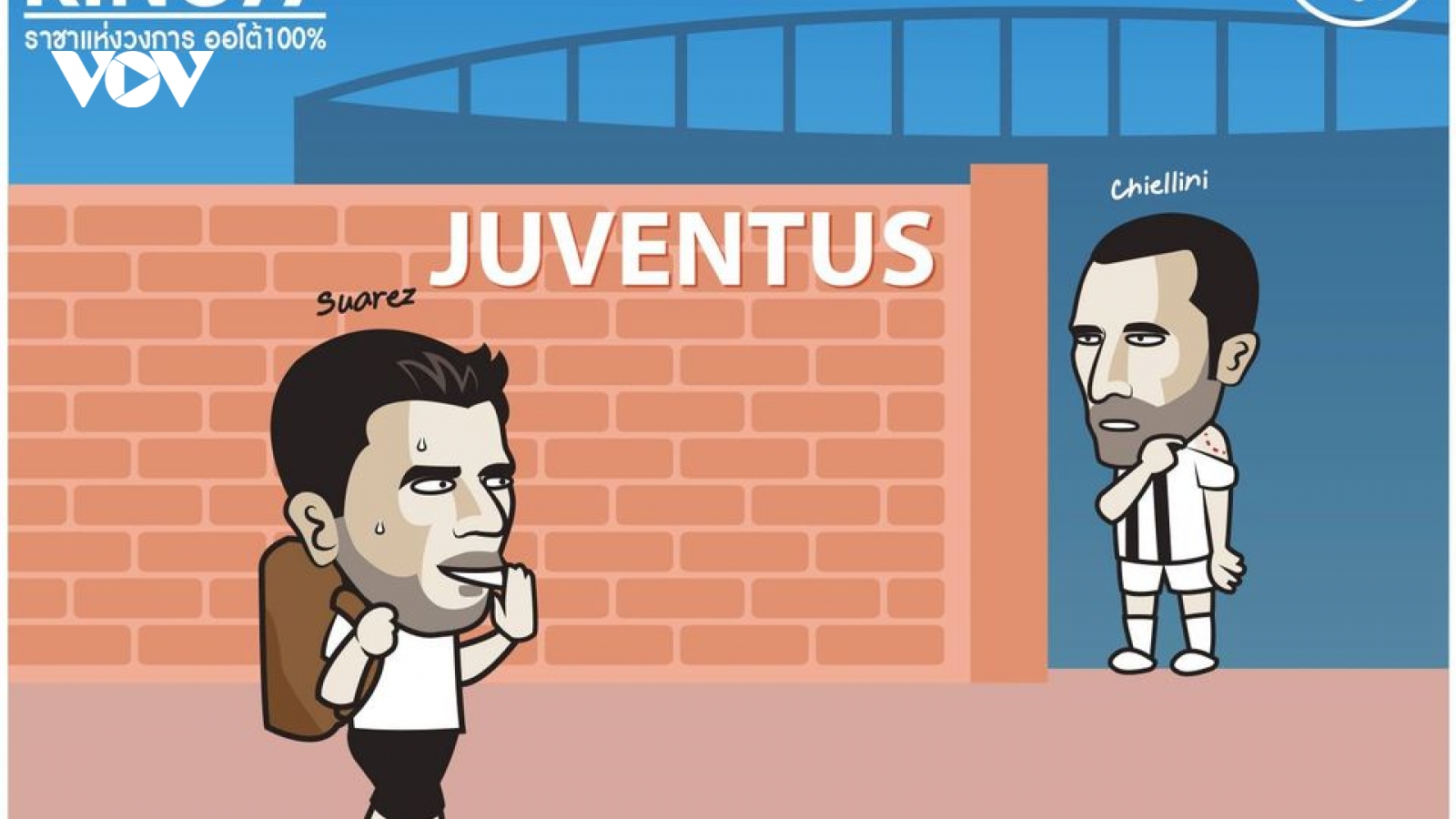 Biếm họa 24h: Ronaldo đi vào lịch sử, Chiellini chưa quên mối thù với Suarez