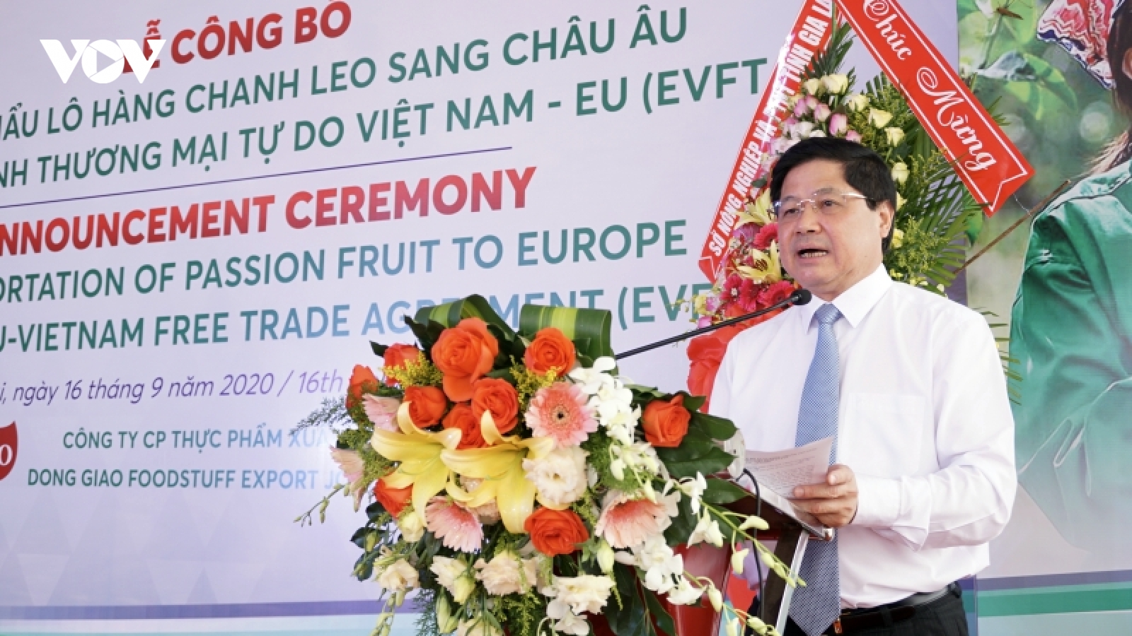 Gia Lai xuất khẩu lô chanh leo đầu tiên theo Hiệp định EVFTA sang EU