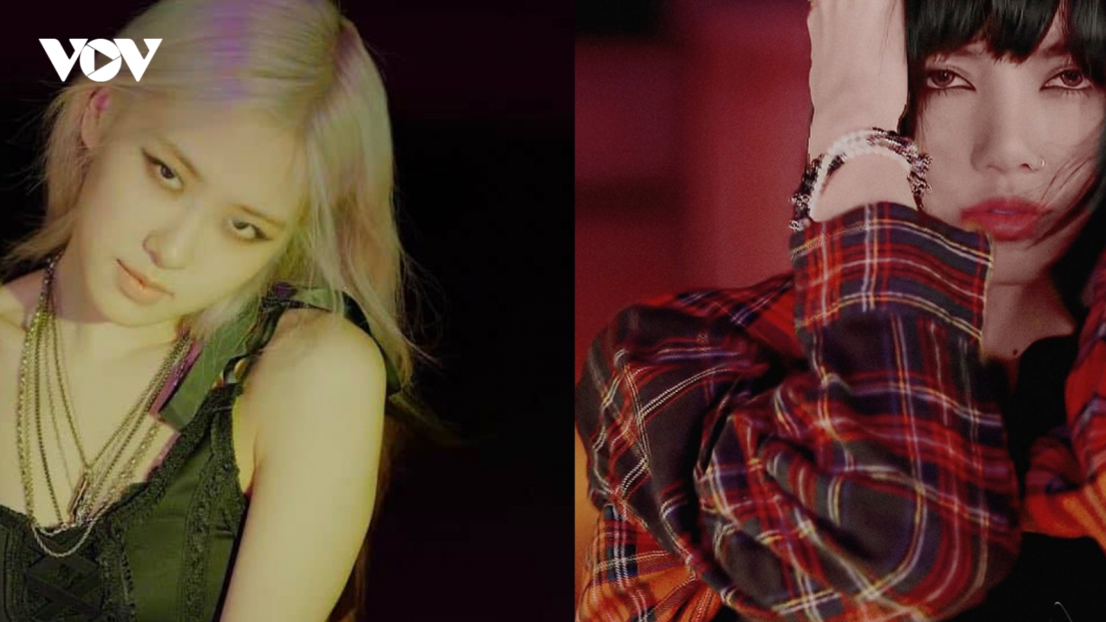 Lisa và Rosé (BLACKPINK) mở màn teaser video đầy ma mị của "The Album"