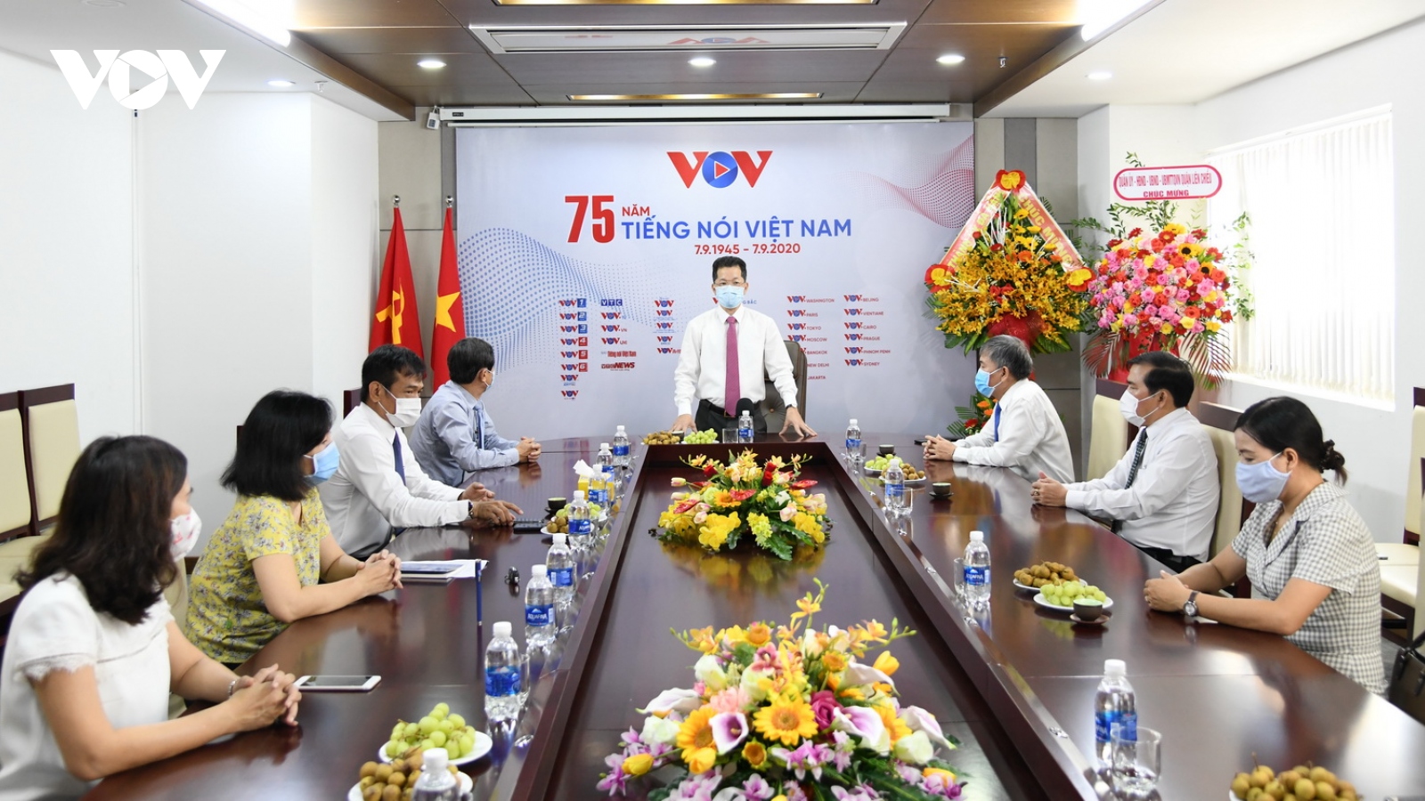 Lãnh đạo Đà Nẵng chúc mừng VOV nhân kỷ niệm 75 ngày thành lập