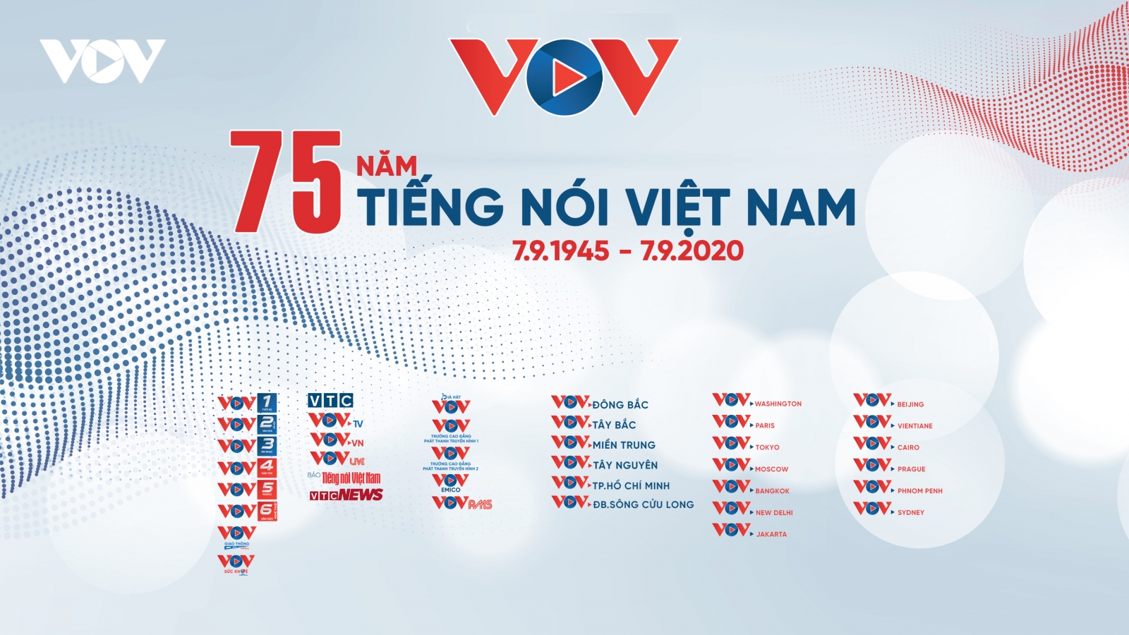 Logo mới VOV đánh dấu bước chuyển mình, tái định vị thương hiệu