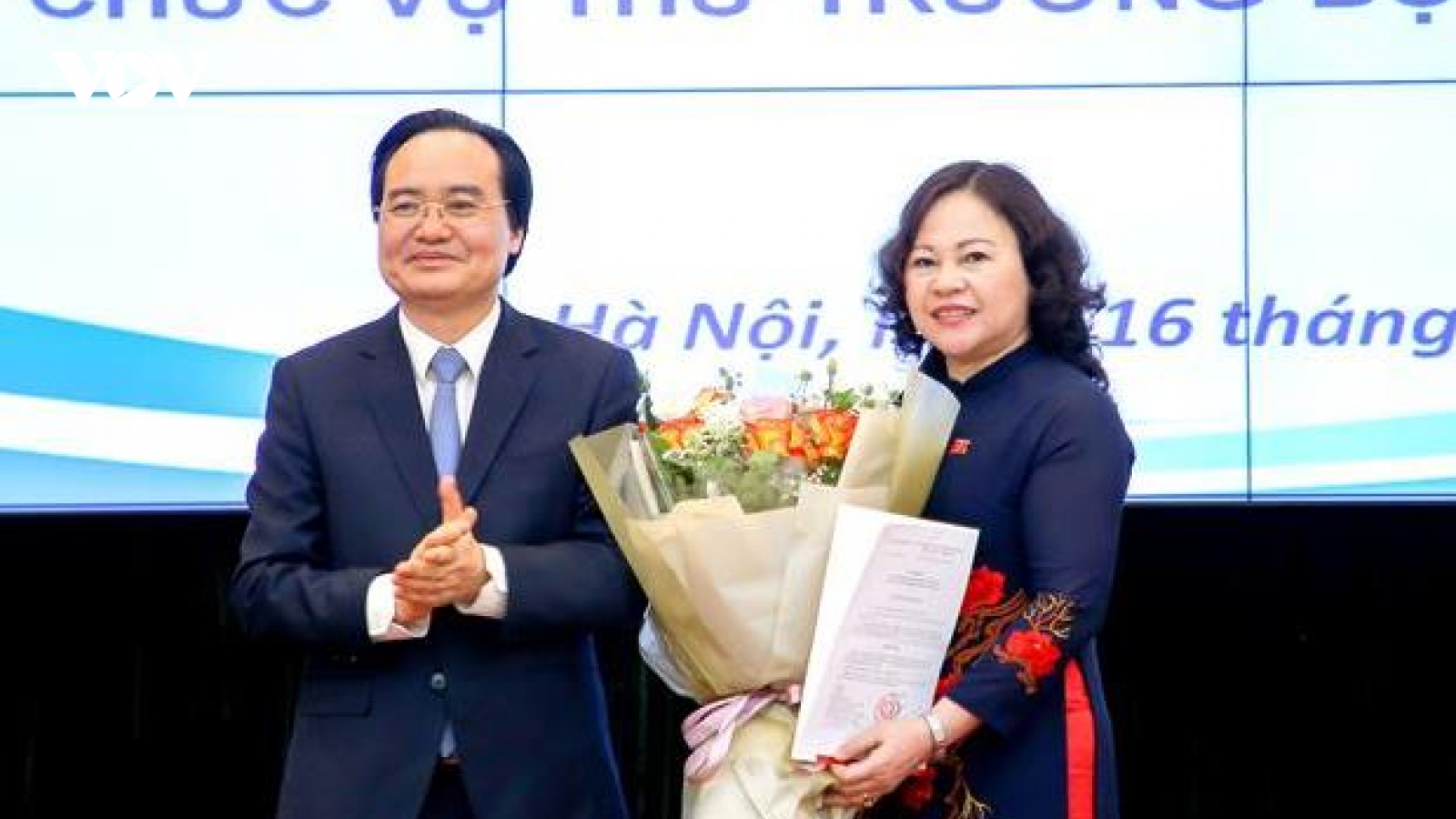 Công bố quyết định của Thủ tướng bổ nhiệm Thứ trưởng Bộ GD-ĐT