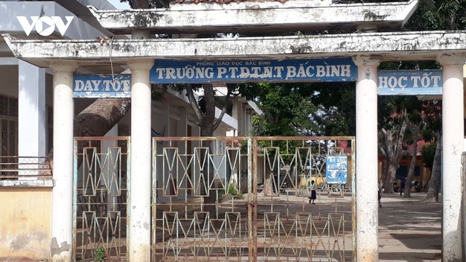 Trường PTDT Nội trú Bắc Bình, Bình Thuận xuống cấp nghiêm trọng