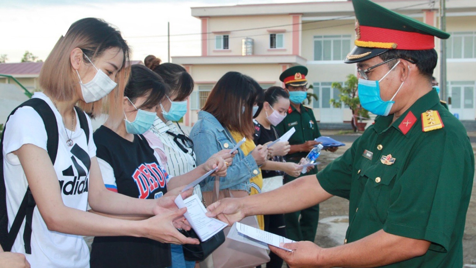 110 công dân Việt Nam về từ Đài Loan (Trung Quốc) hoàn thành thời gian cách ly