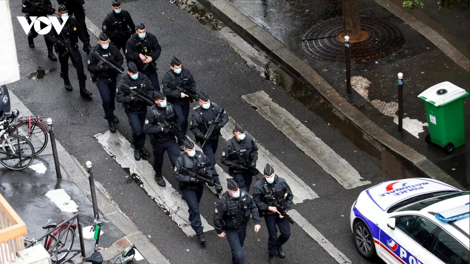Tấn công bằng dao gần địa chỉ trụ sở cũ của tòa soạn báo Charlie Hebdo tại Paris 