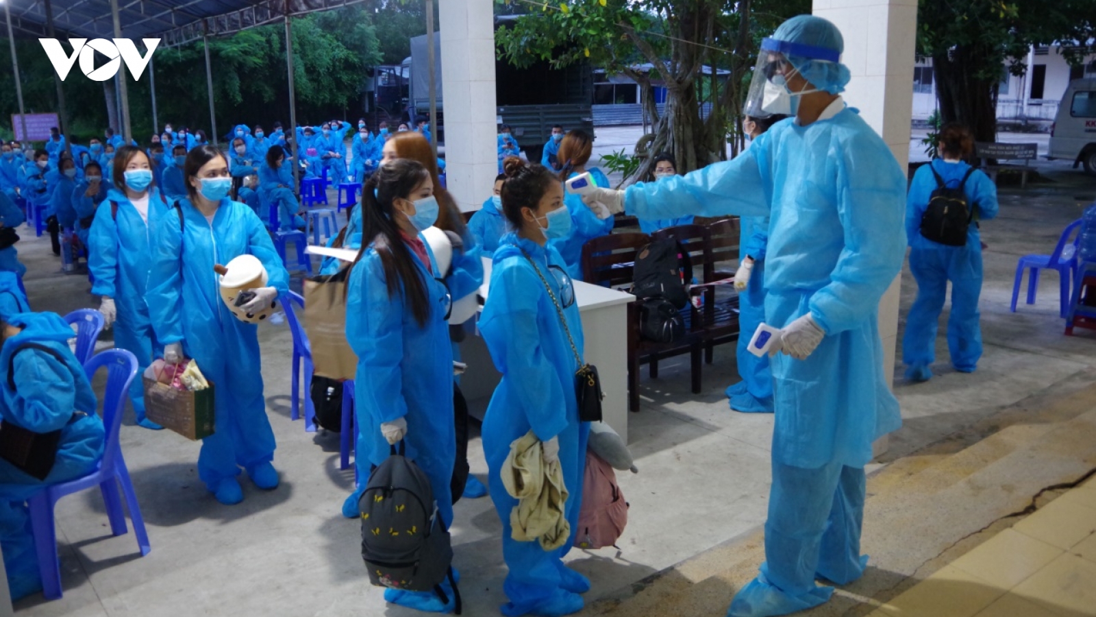 Sóc Trăng: tiếp nhận và cách ly y tế tập trung 146 công dân từ Singapore về nước