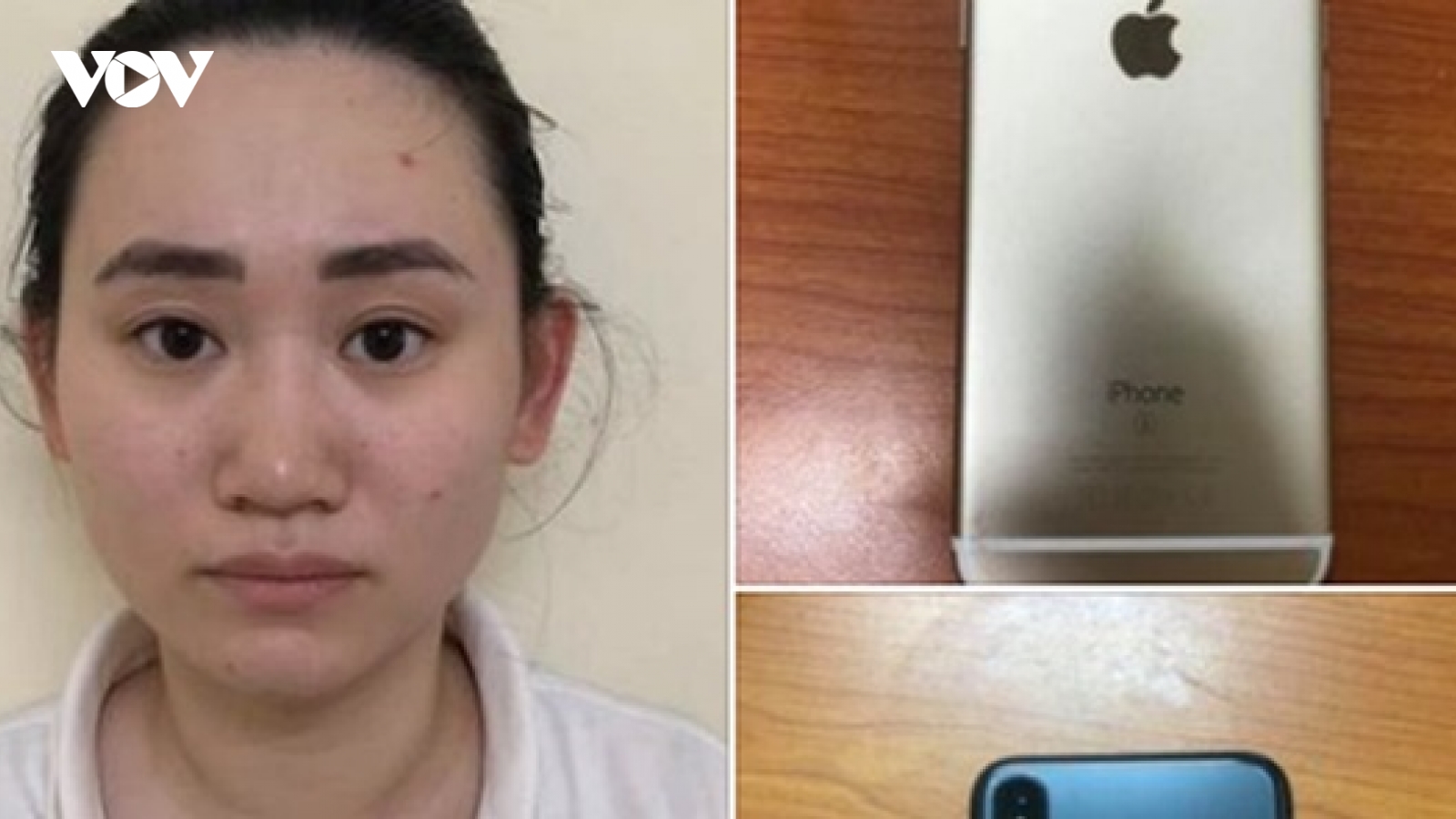 Nữ nhân viên bảo hiểm bị bắt vì trộm 2 điện thoại Iphone của bạn cùng phòng