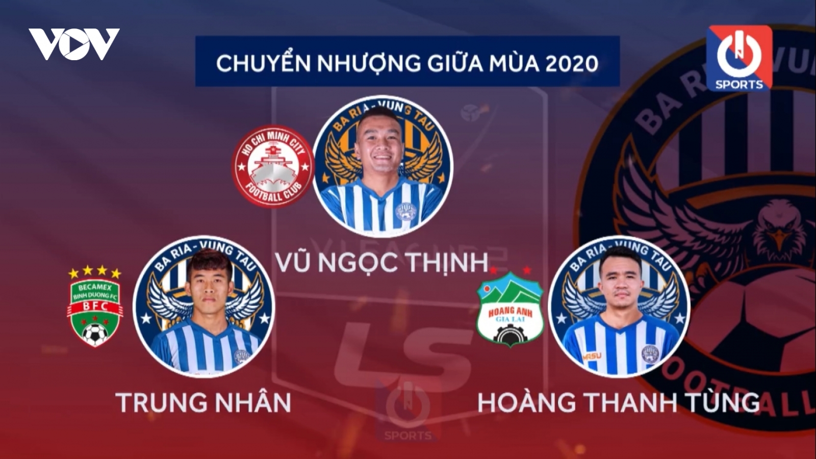 Những thương vụ chuyển nhượng nổi bật của các CLB ở Giải Hạng nhất Quốc gia