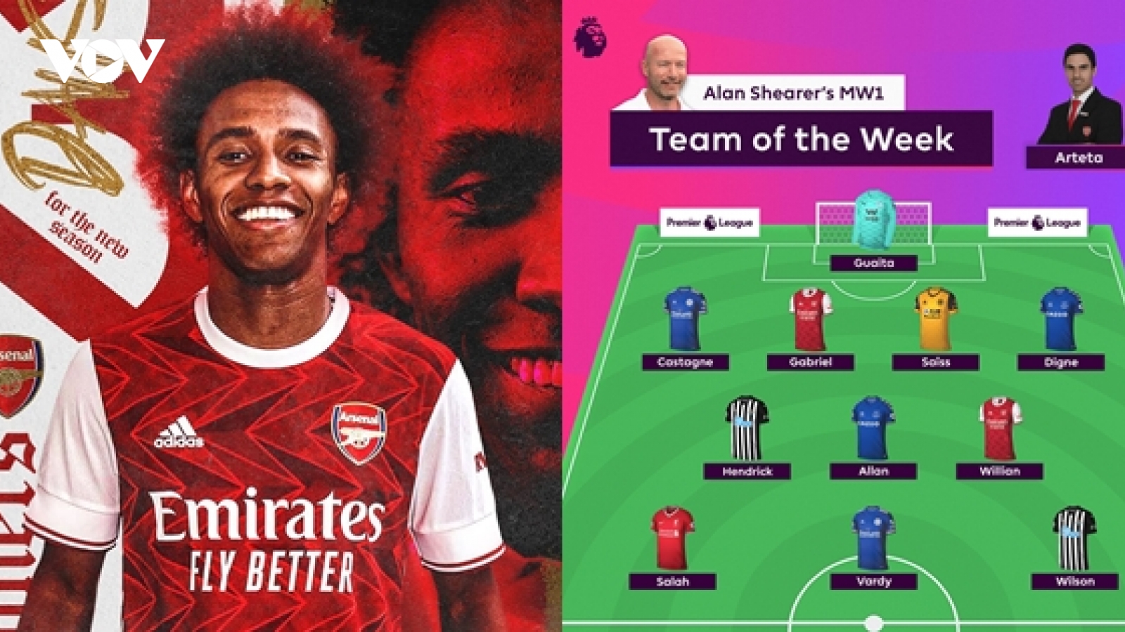 Đội hình tiêu biểu vòng 1 Premier League: Cảm hứng từ những vũ công Samba