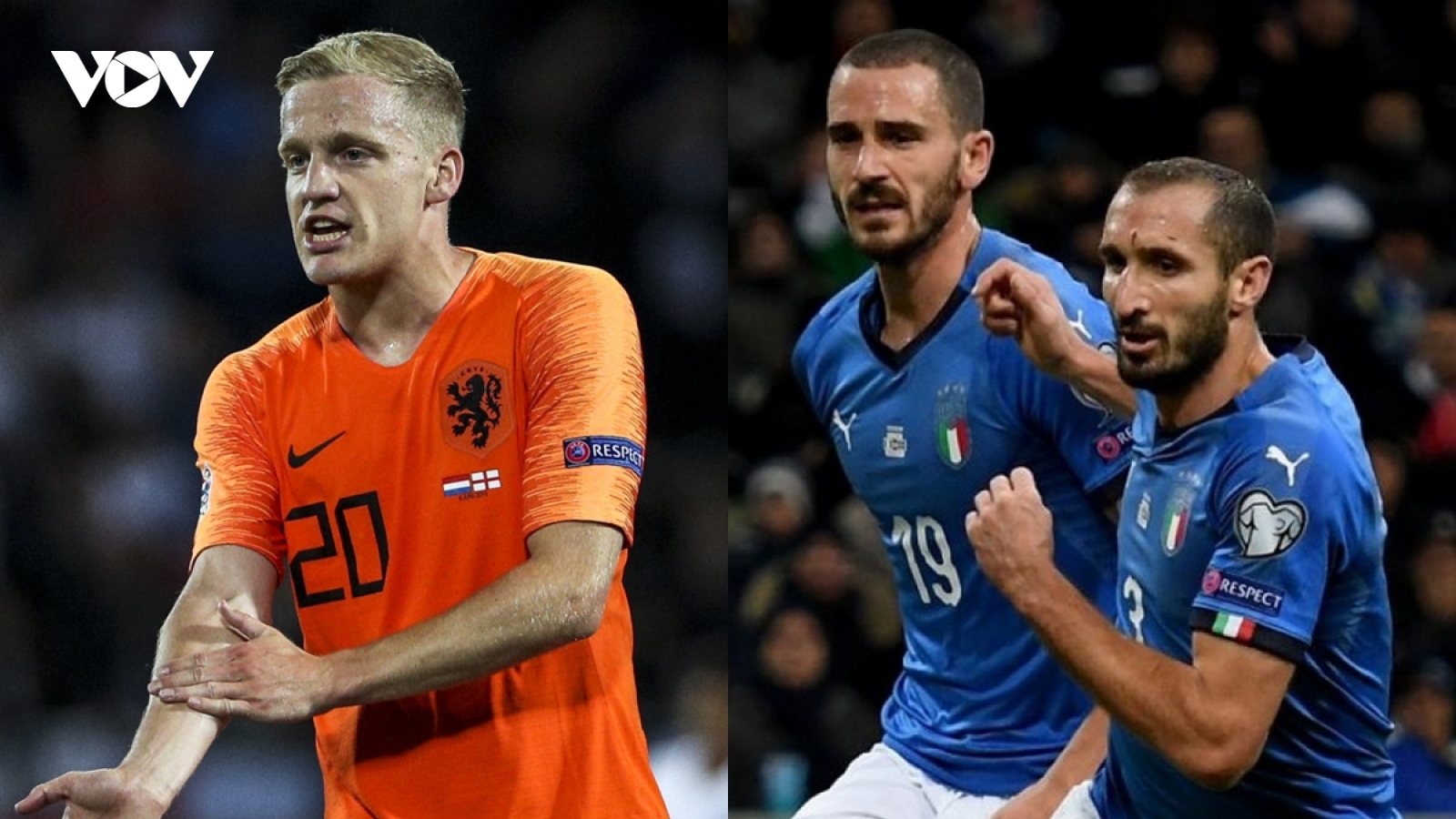 Hà Lan - Italia: Chờ xem Van De Beek đối đầu cặp "Giáo sư Havard"