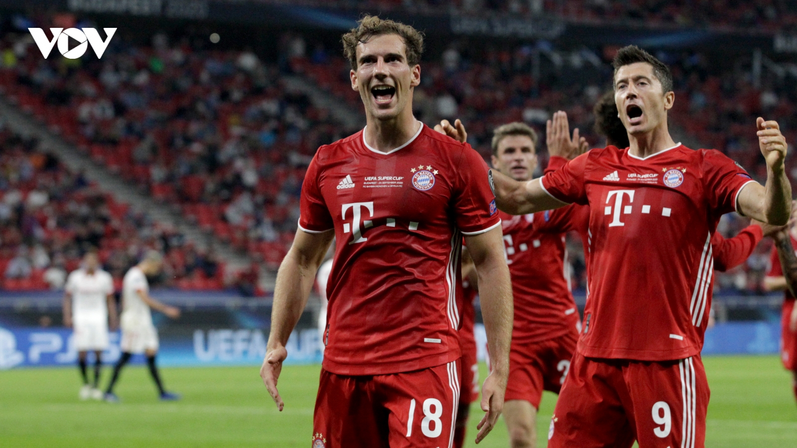 Nhọc nhằn đánh bại Sevilla sau 120 phút, Bayern đoạt Siêu cúp châu Âu