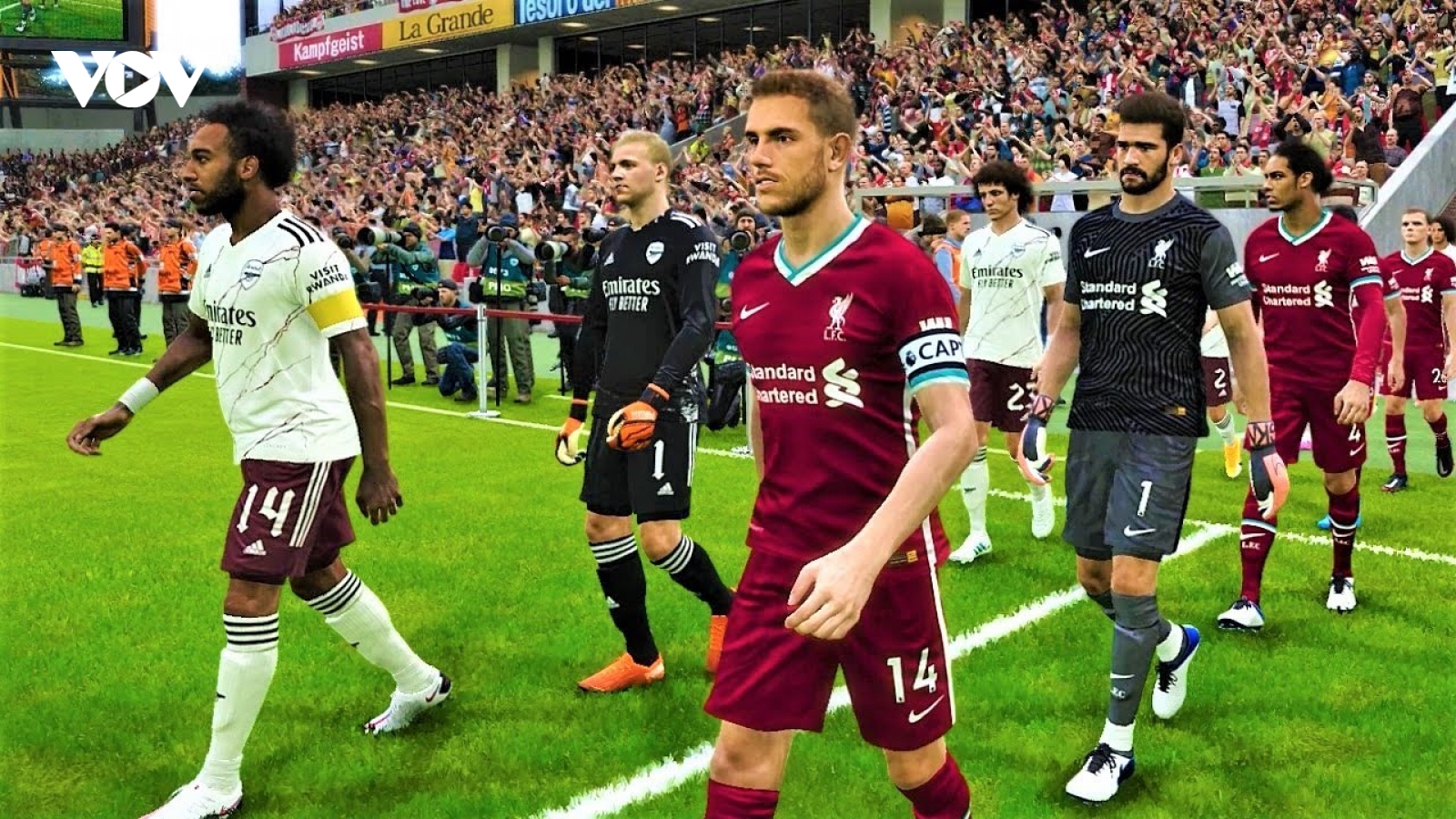 VIDEO: Dự đoán kết quả trận đại chiến Liverpool - Arsenal bằng game PES 2021