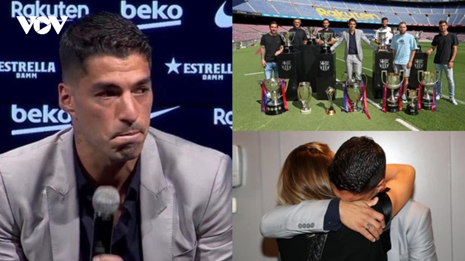 Luis Suarez khóc nghẹn, chia tay Barca trong nỗi cay đắng