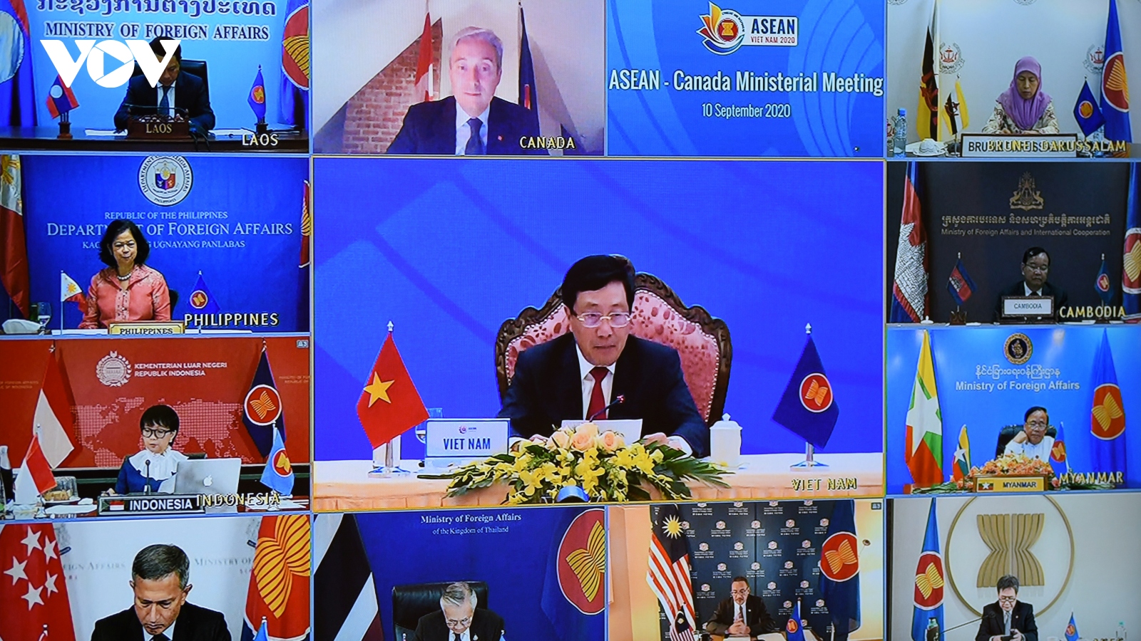 Khâu tổ chức các hội nghị trực tuyến ASEAN của Việt Nam được đánh giá cao