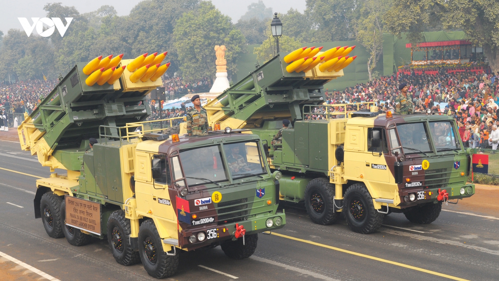 Ấn Độ mua 6 tổ hợp Pinaka triển khai dọc biên giới Trung Quốc