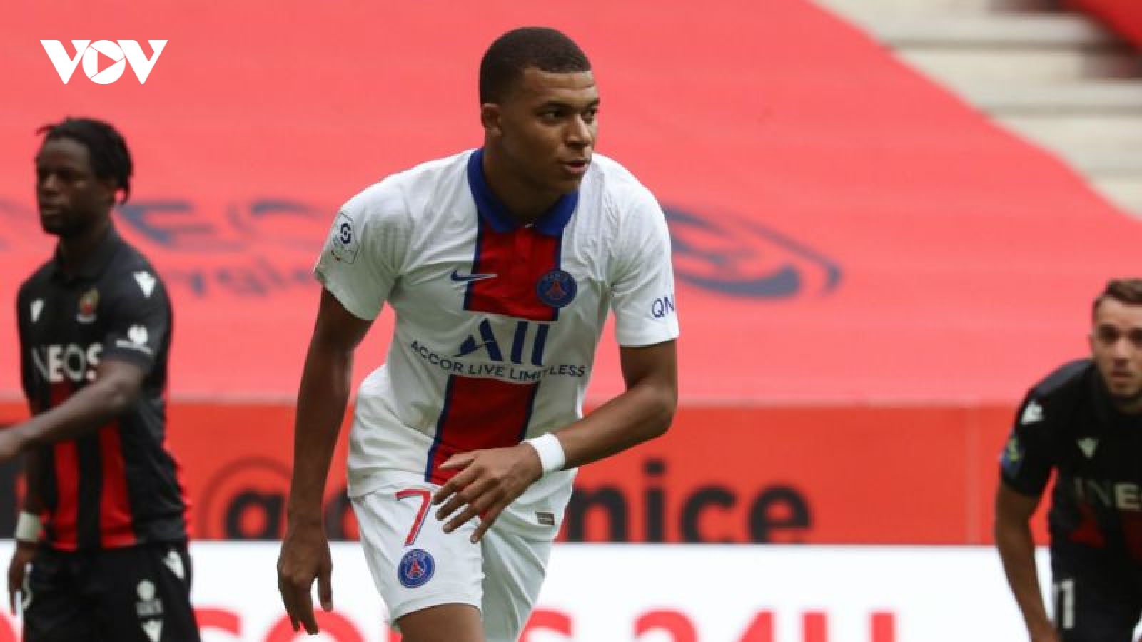 Nice 0-3 PSG: Bay trên đôi cánh Angel Di Maria - Kylian Mbappe