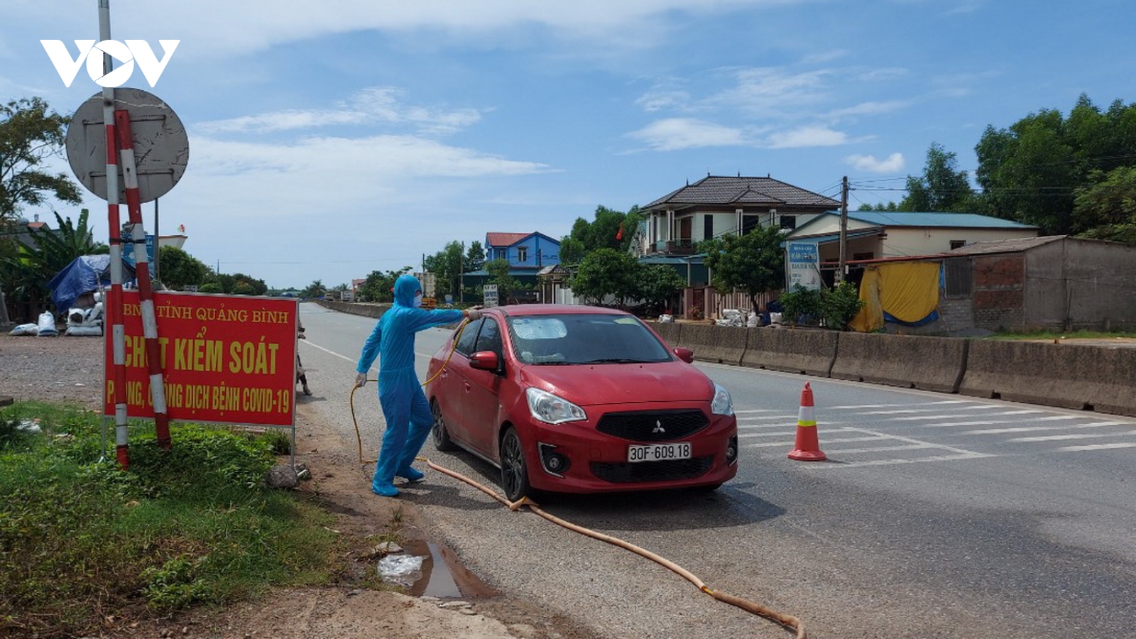 Quảng Bình dừng chốt kiểm soát phòng, chống dịch Covid-19 trên QL1A