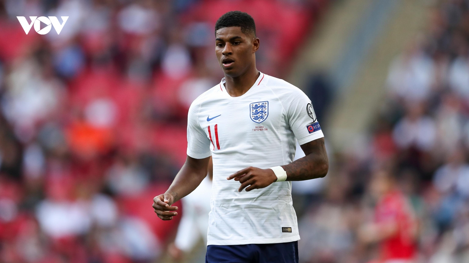Marcus Rashford chia tay ĐT Anh vì chấn thương mắt cá chân