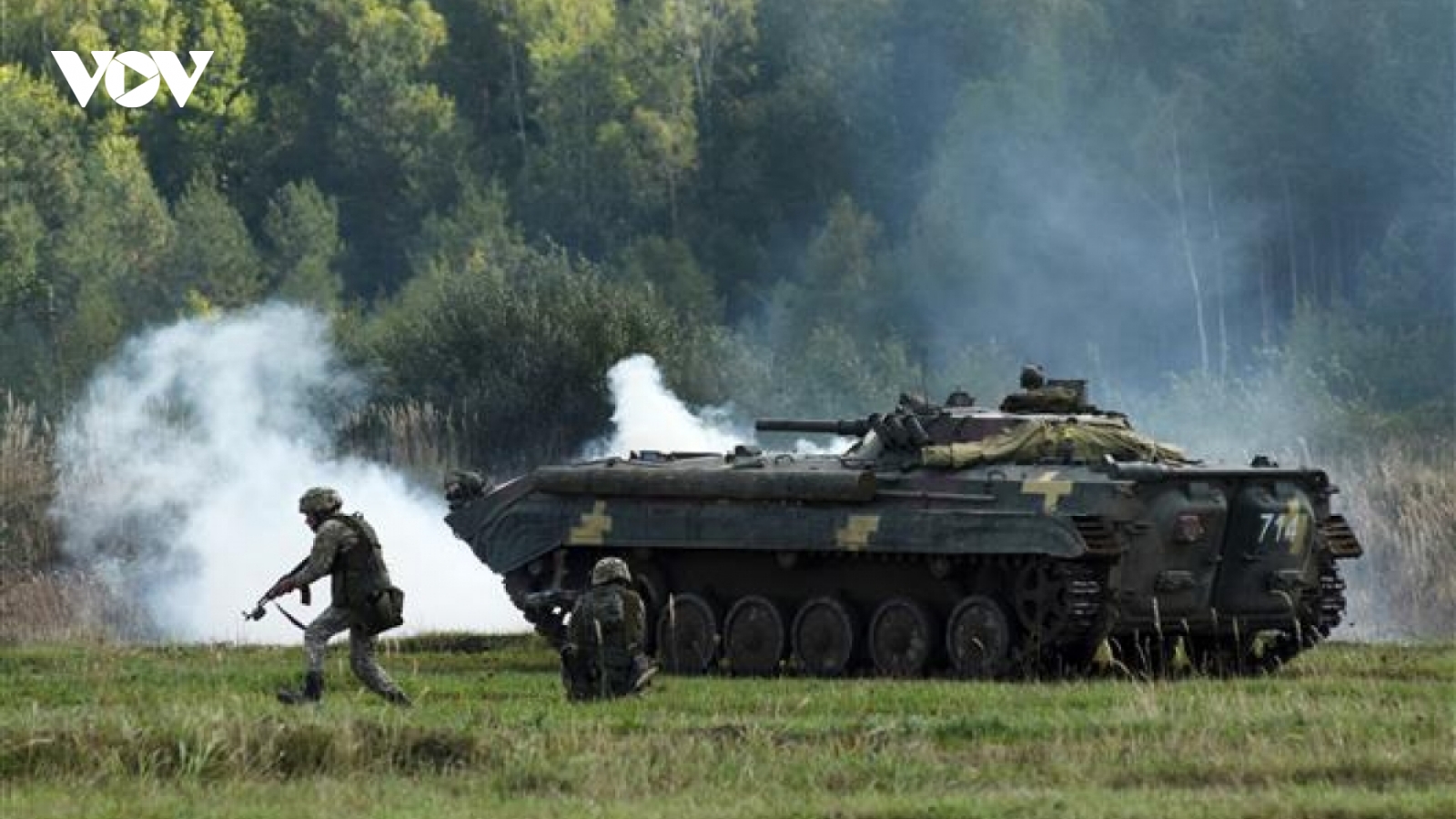 Ukraine tập trận quy mô lớn nhằm đáp trả Nga